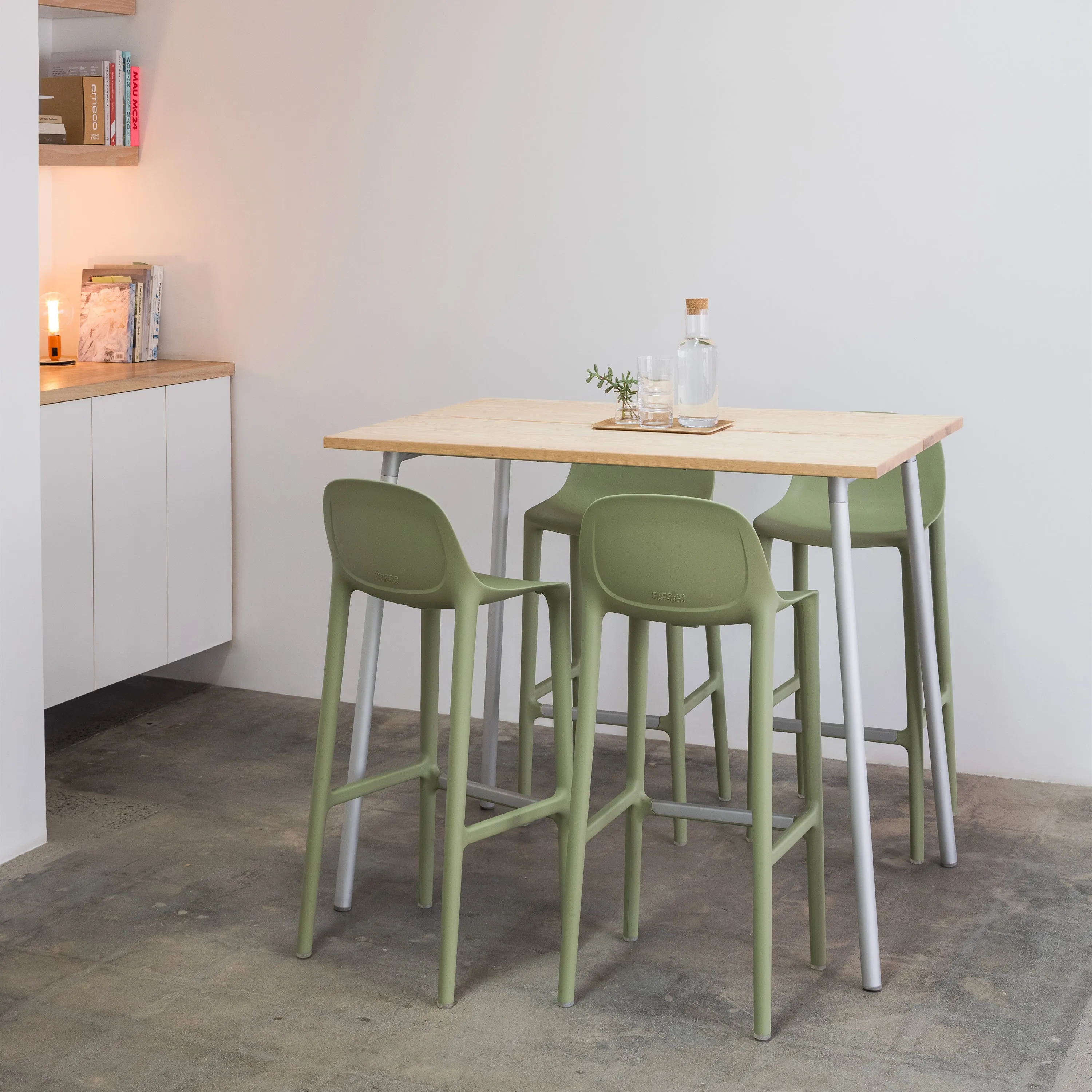 Broom Stool