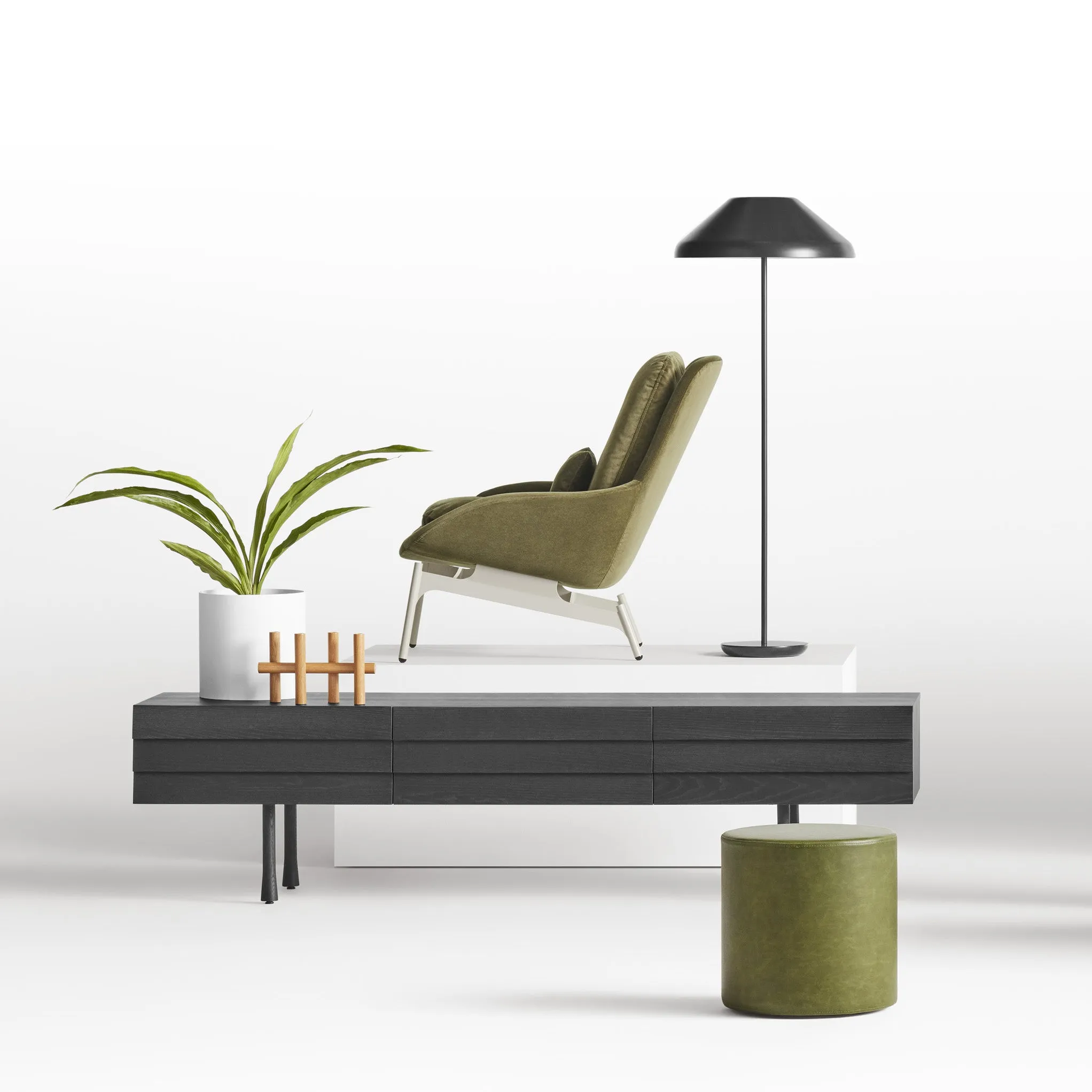 Bumper Small Ottoman