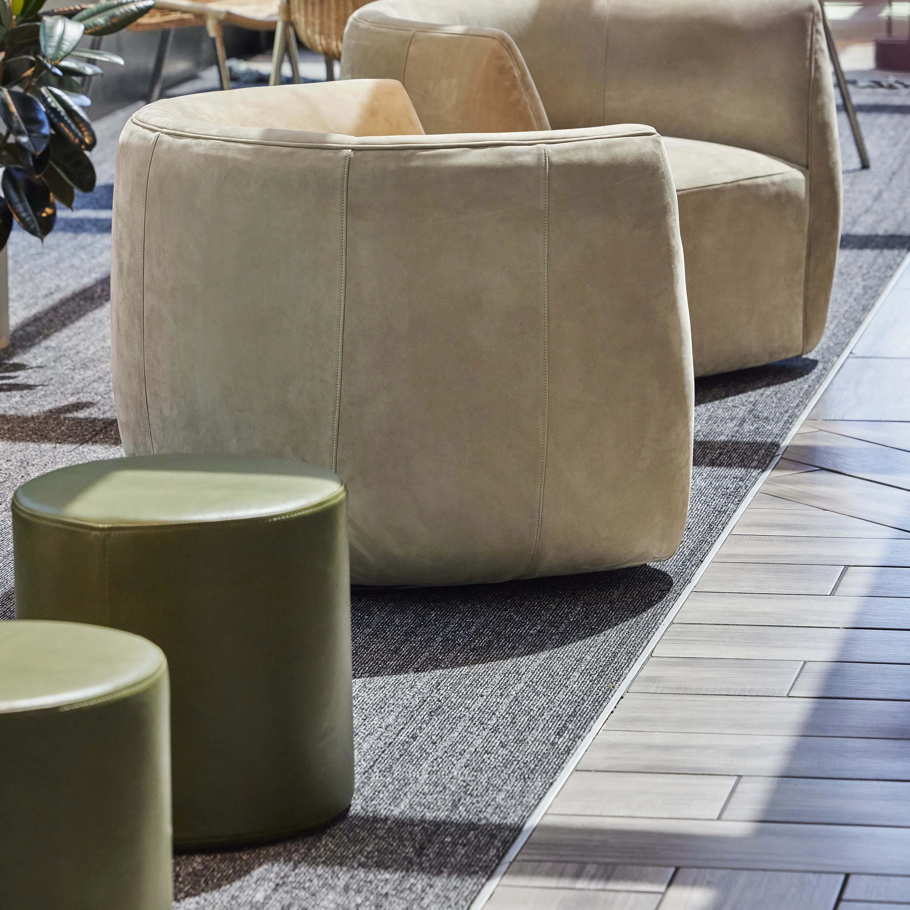 Bumper Small Ottoman