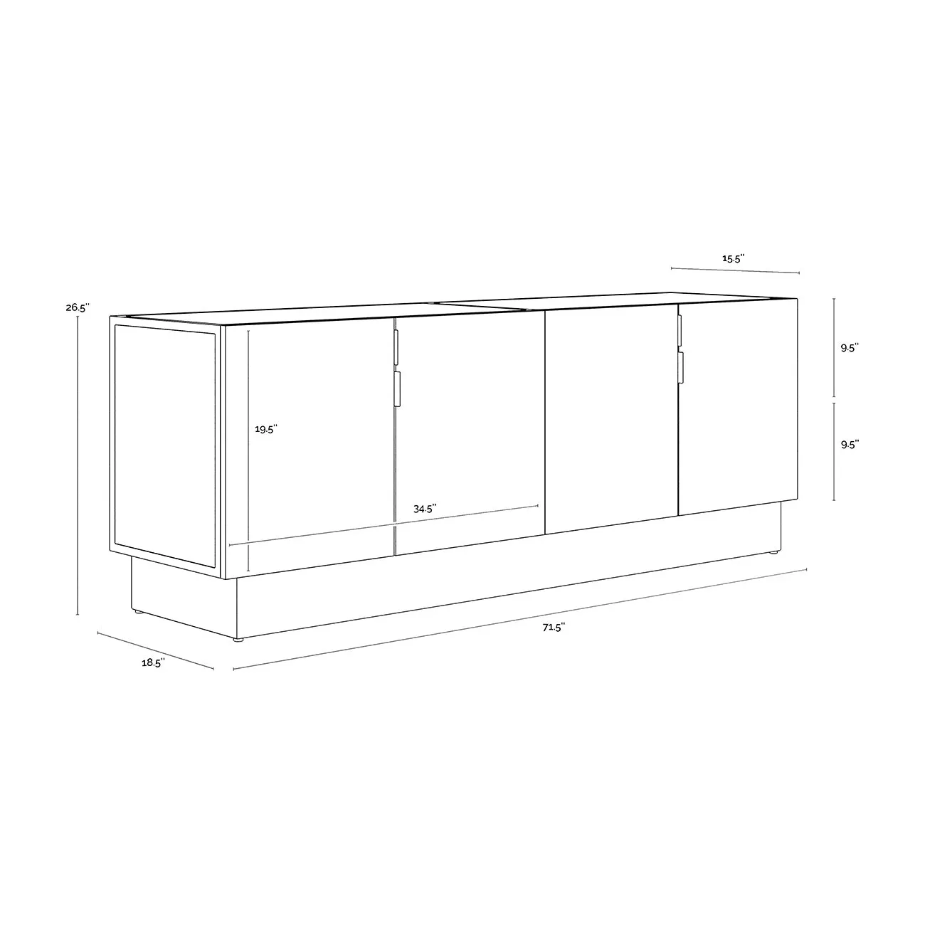 Caddo Sideboard