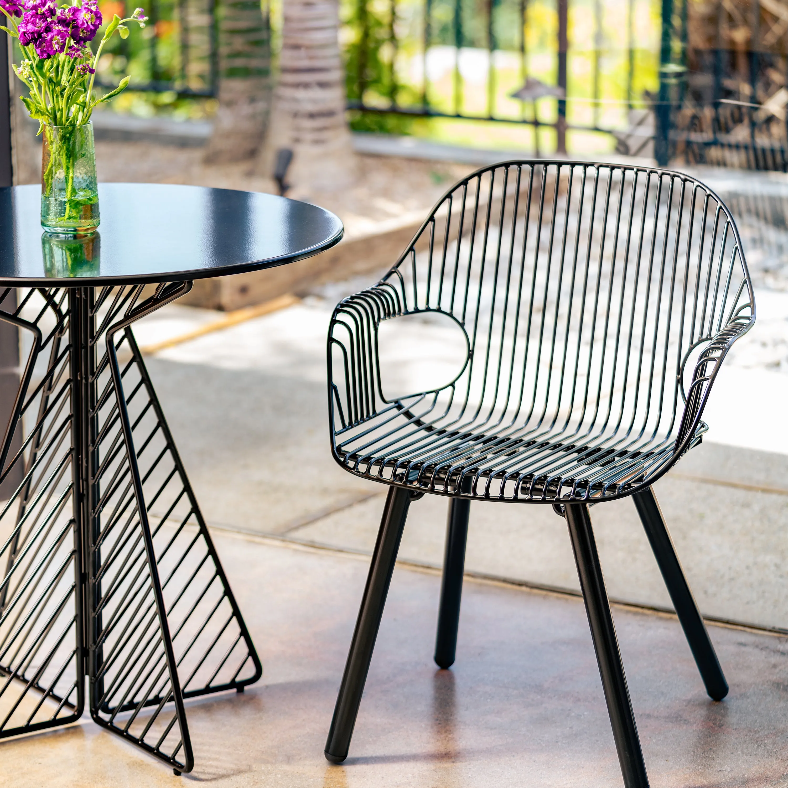 Cafe Round Dining Table