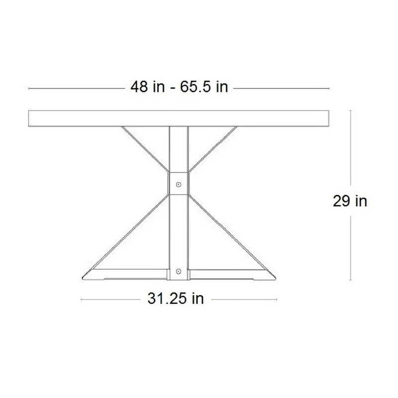 Cambridge Round Extendable Dining Table