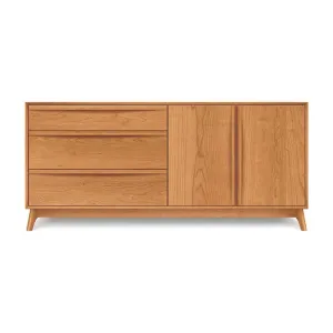 Catalina 3 Drawer On Left, 2 Door On Right Dresser