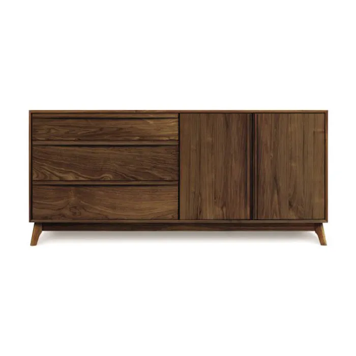 Catalina 3 Drawer On Left, 2 Door On Right Dresser