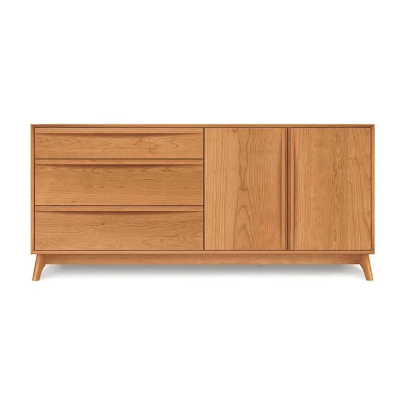 Catalina 3 Drawer On Left, 2 Door On Right Dresser