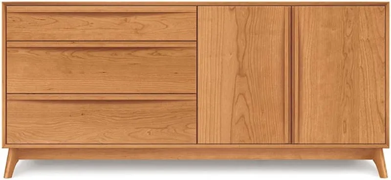 Catalina 3 Drawer On Left, 2 Door On Right Dresser