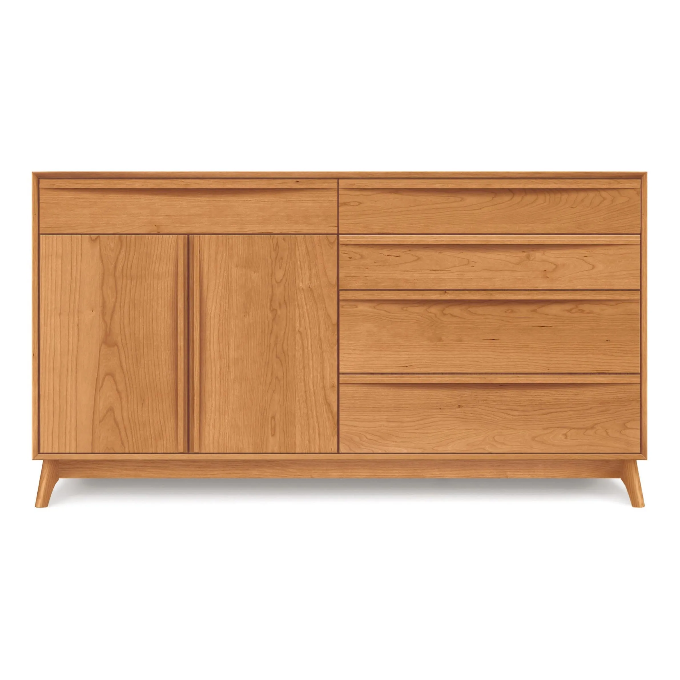 Catalina 4 Drawer On Right, 1 Drawer Over 2 Door On Left Buffet