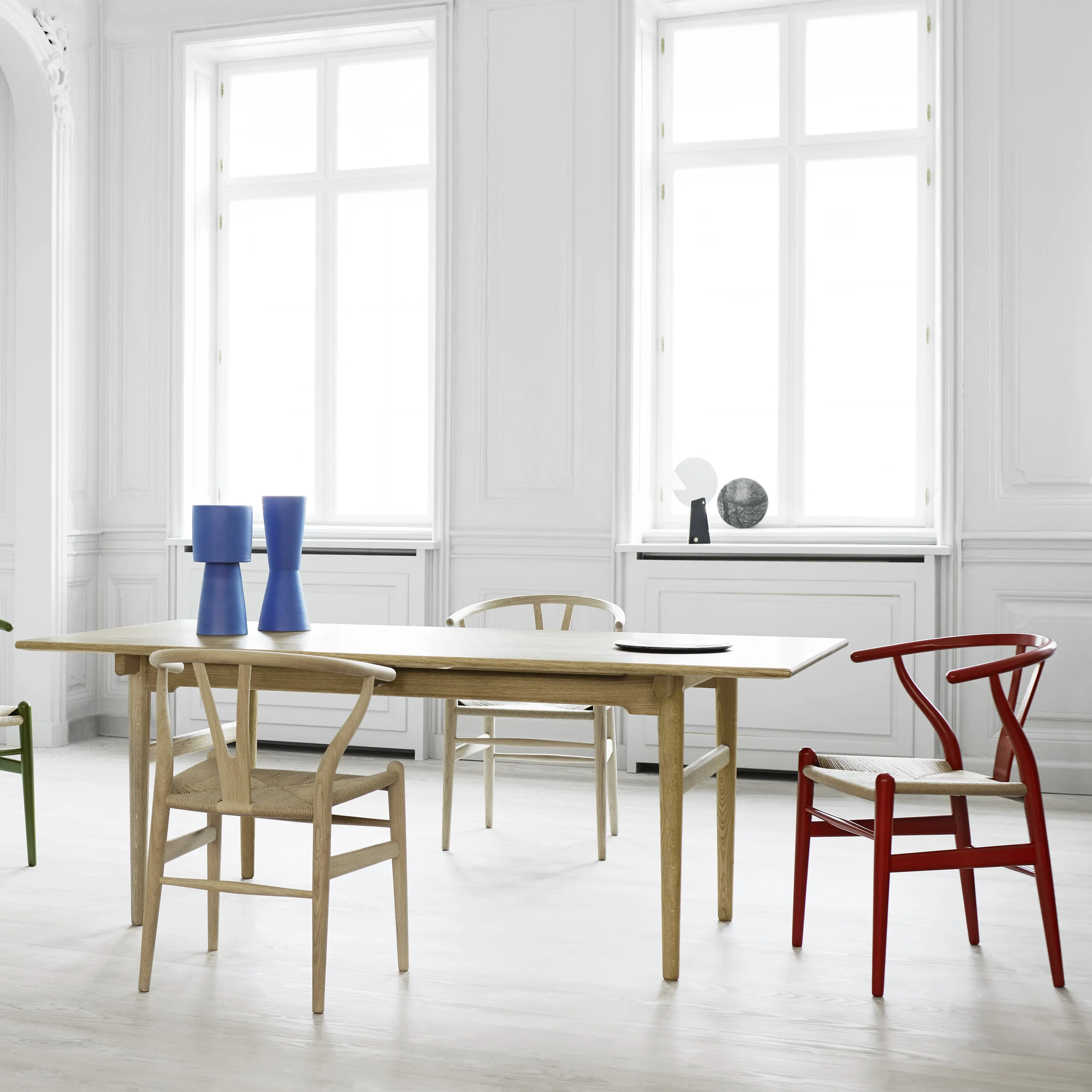 CH24 Wishbone Chair Soft Colors