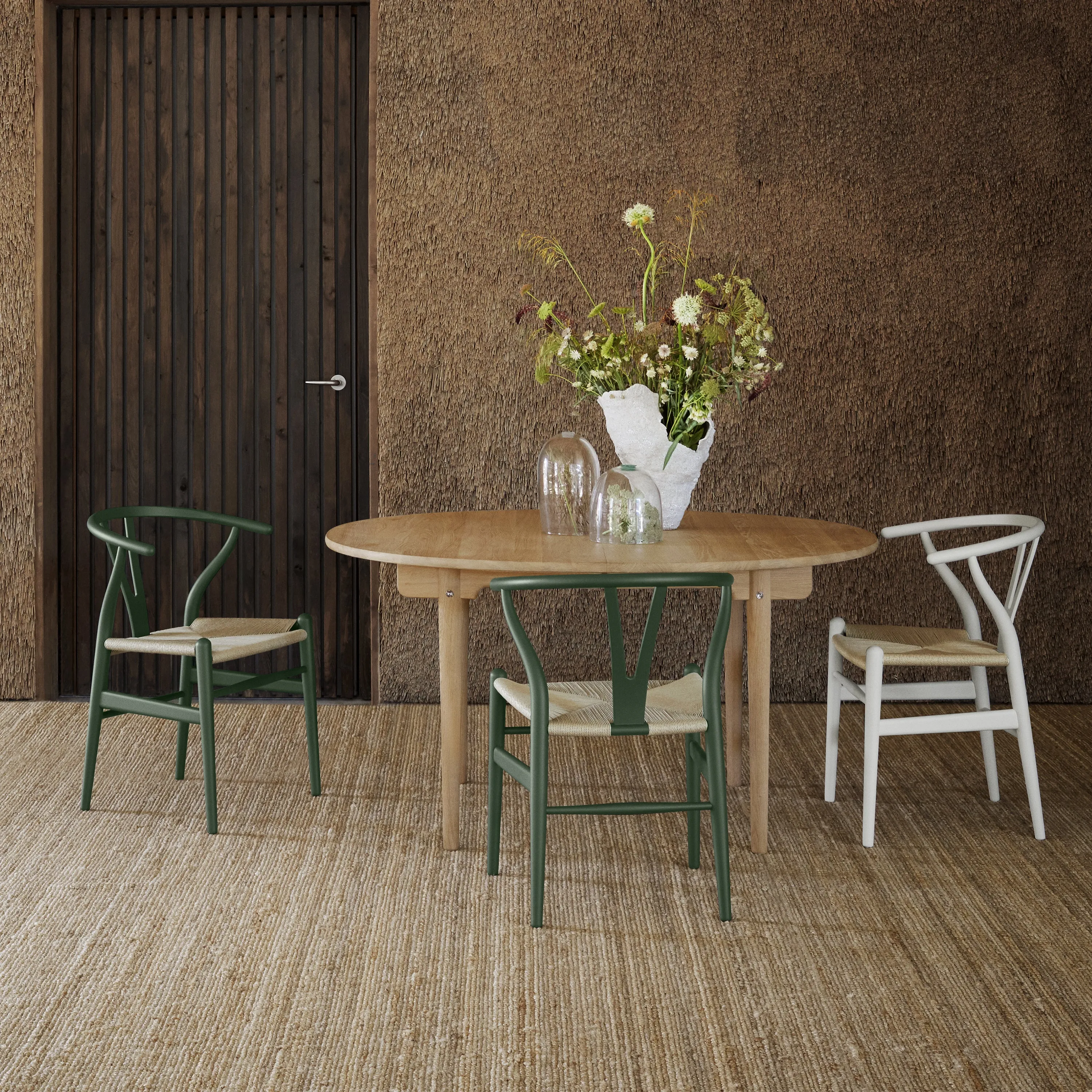 CH24 Wishbone Chair Soft Colors