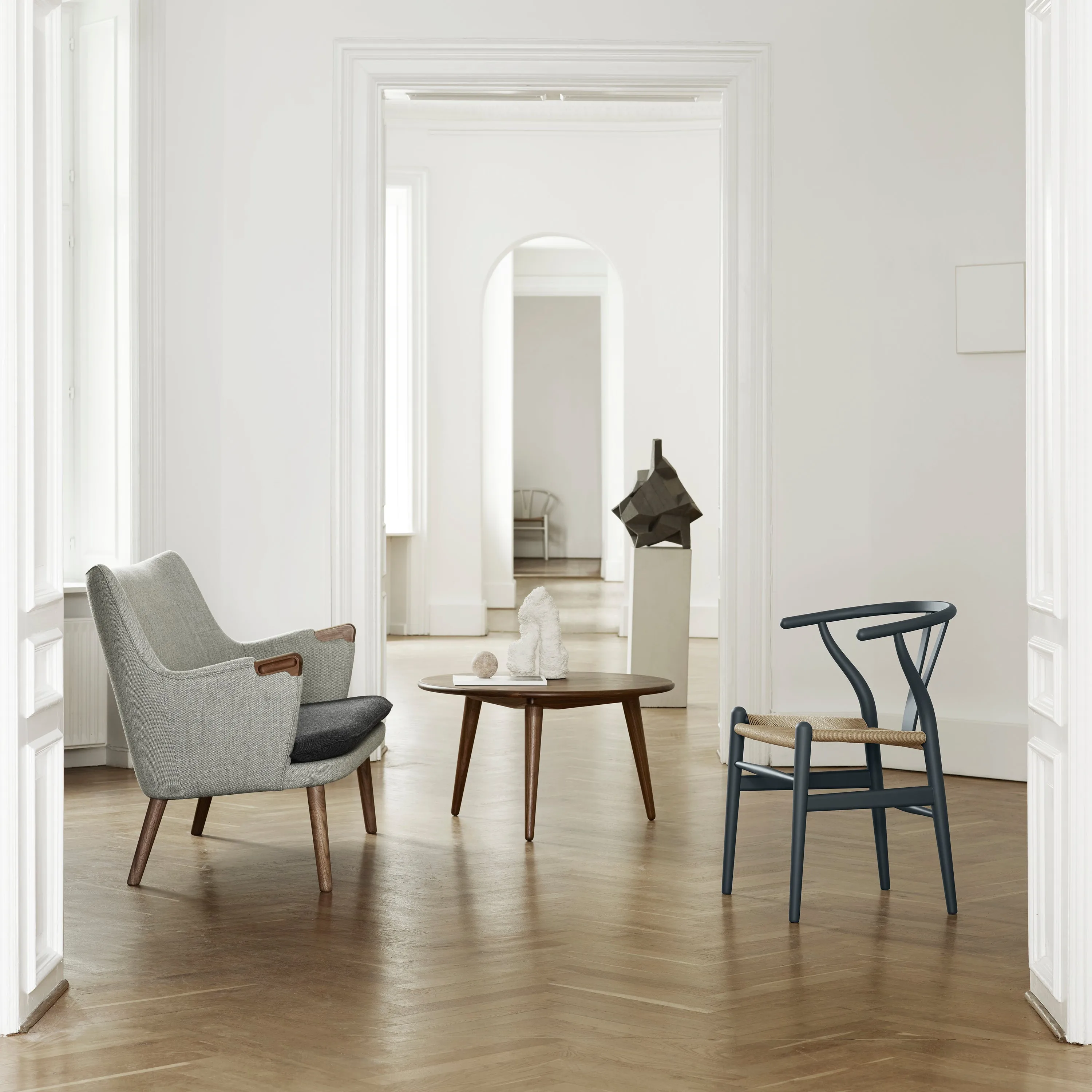 CH24 Wishbone Chair Soft Colors
