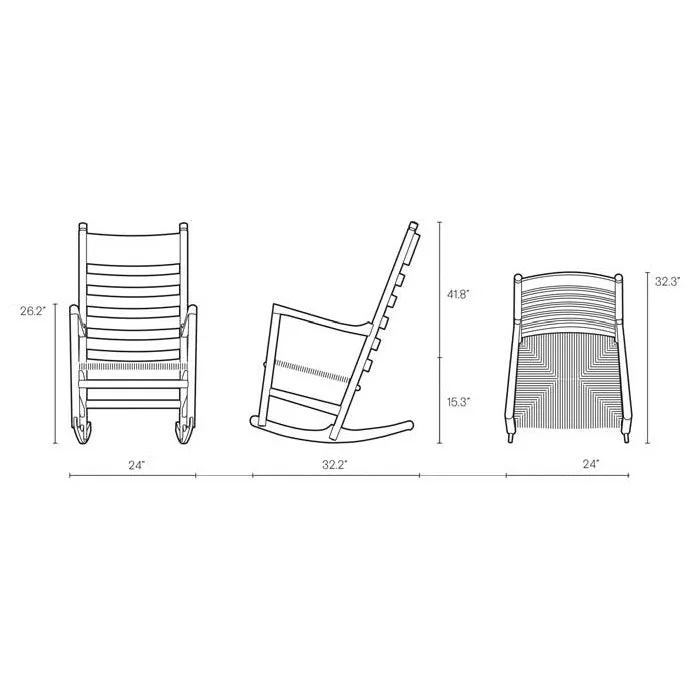 CH45 Rocking Chair