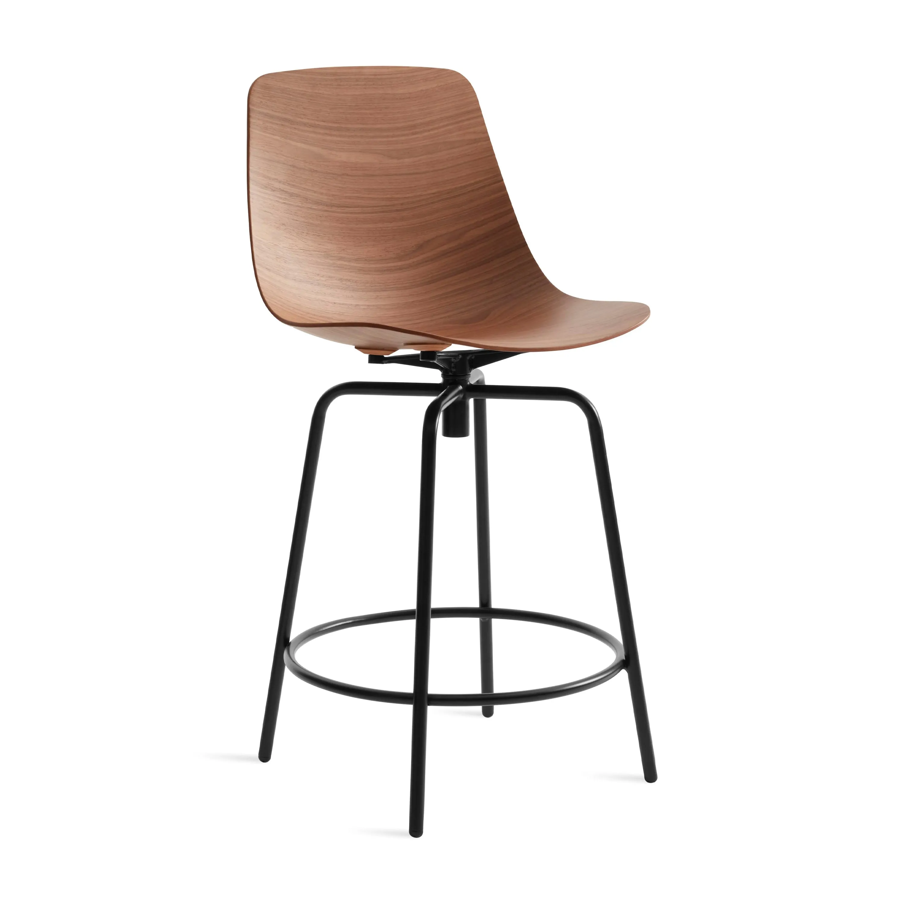 Clean Cut Swivel Stool