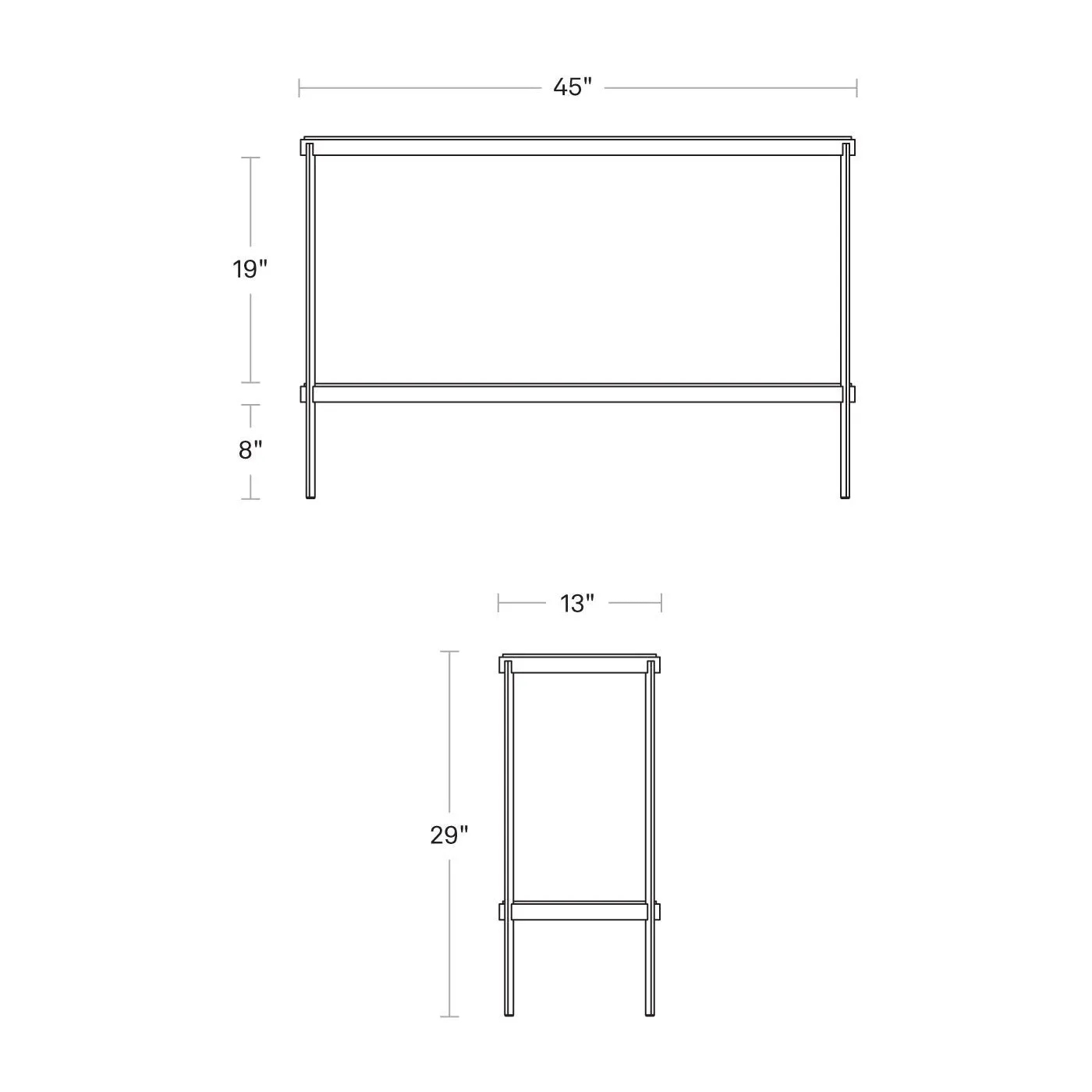 Comehither Console Table