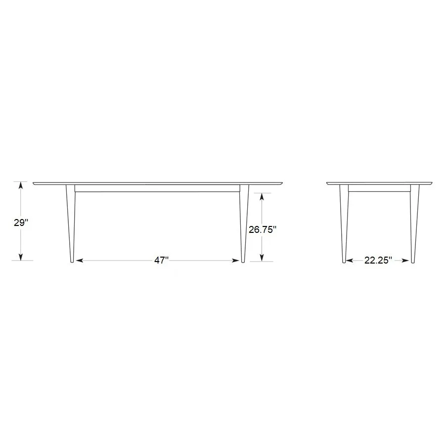 Cona Ellipse Dining Table