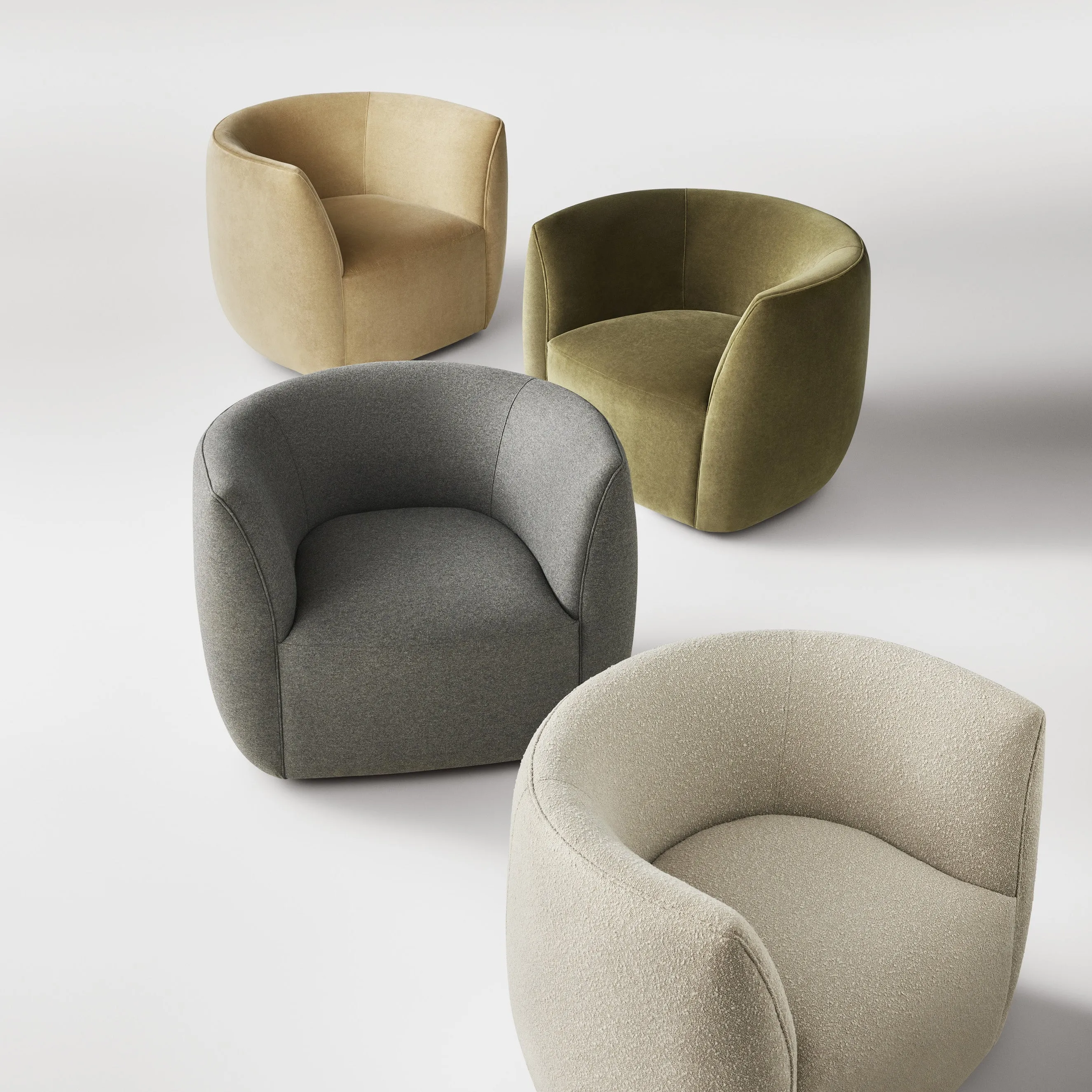 Council Swivel Lounge Chair