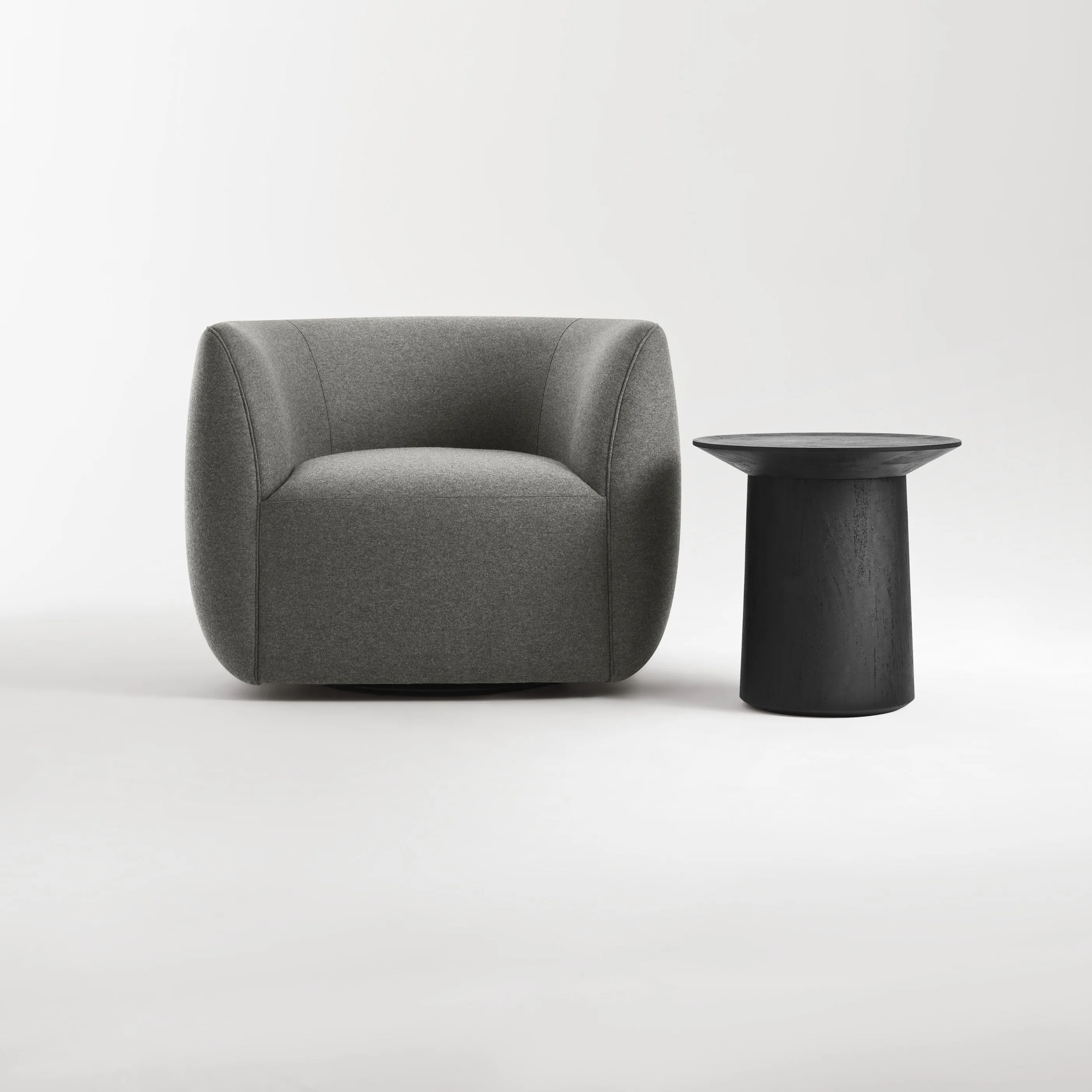 Council Swivel Lounge Chair