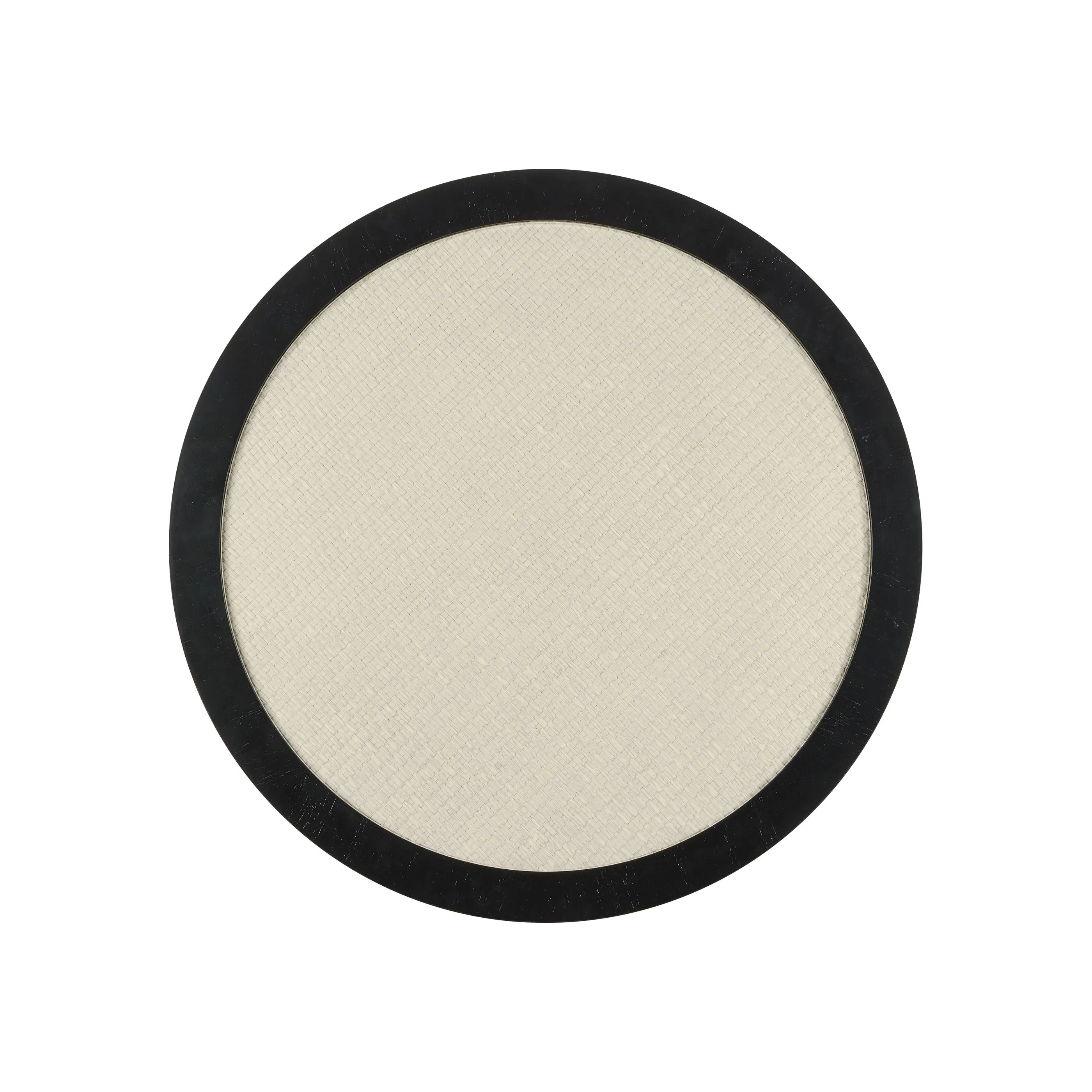 Deanna Raffia Accent Table