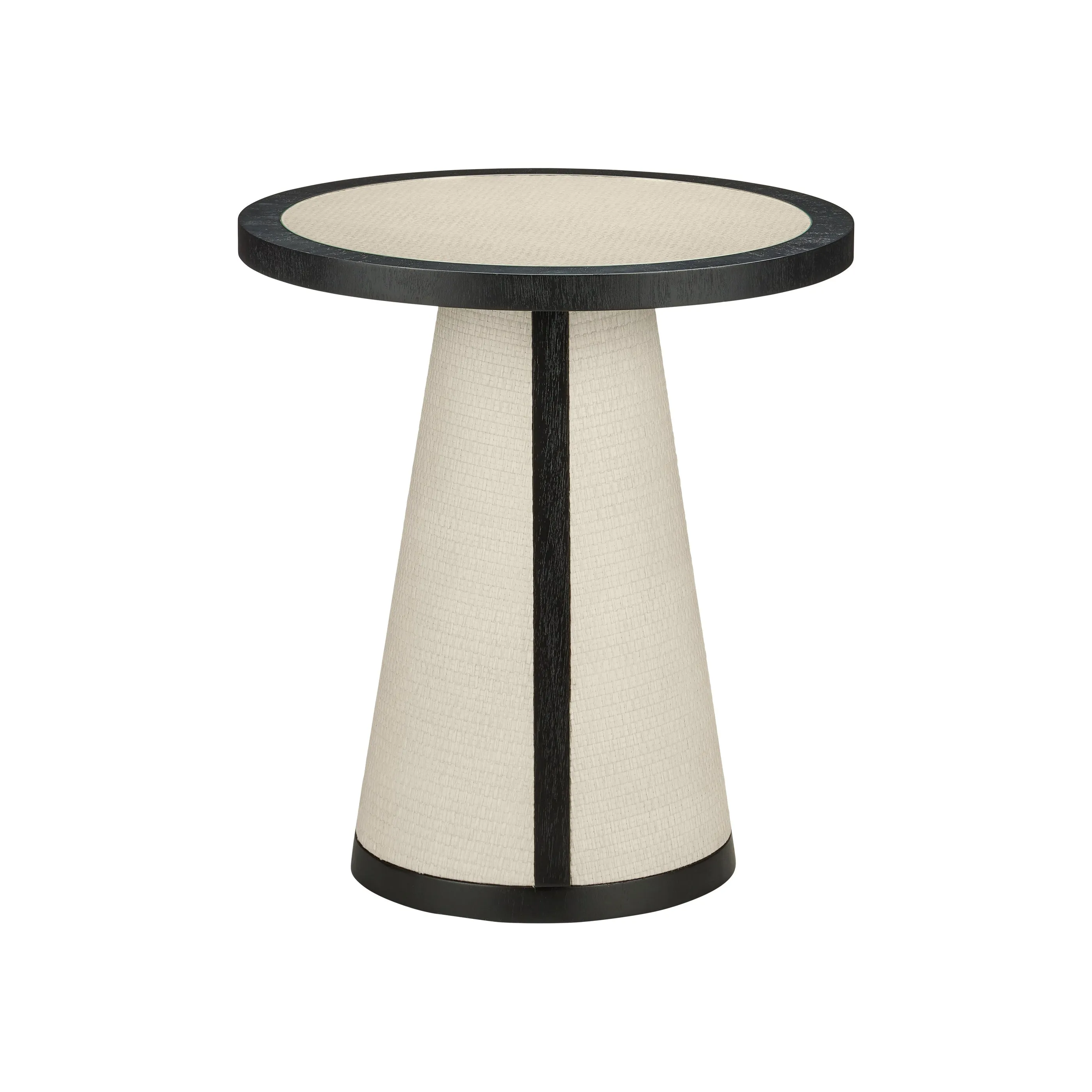 Deanna Raffia Accent Table