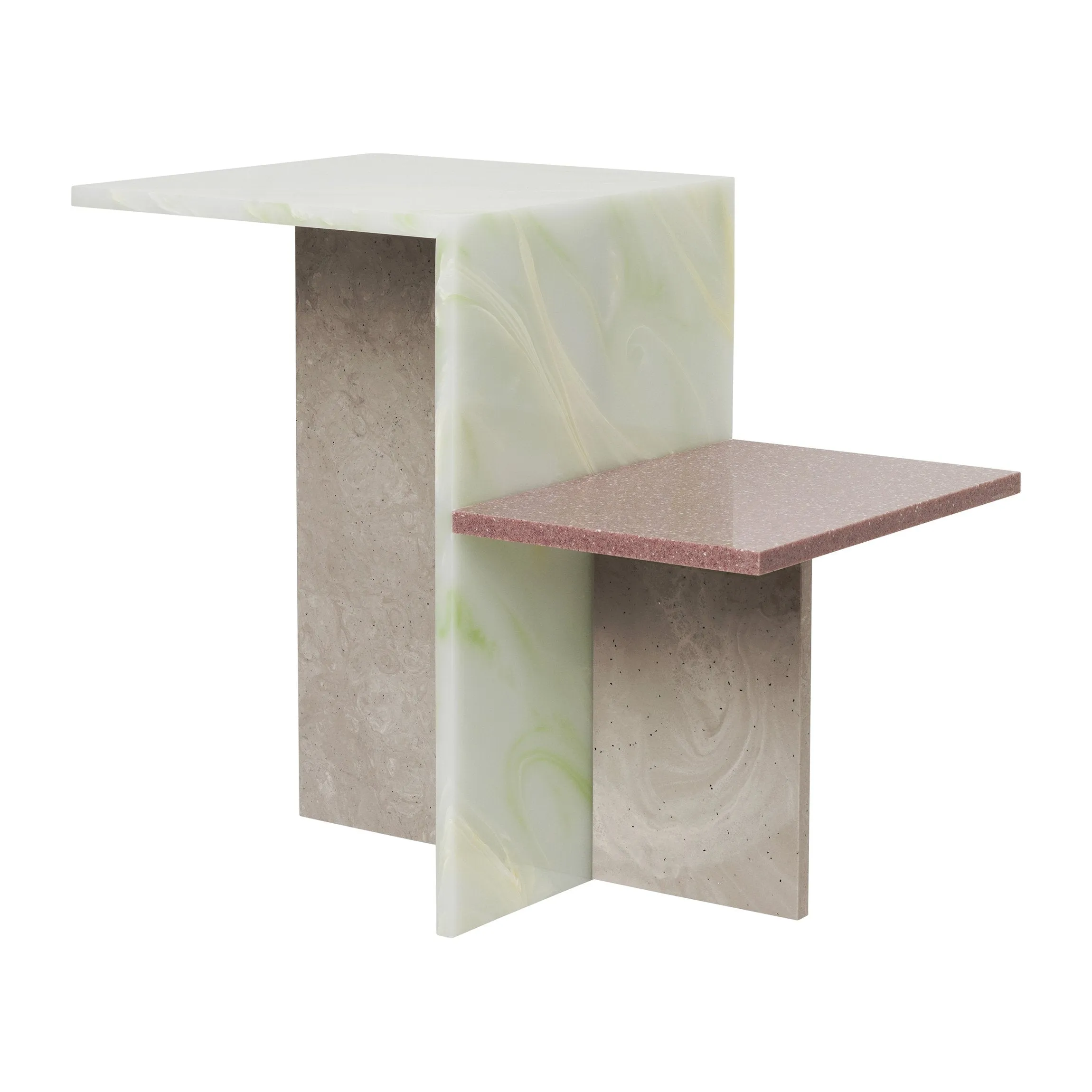 Distinct Side Table