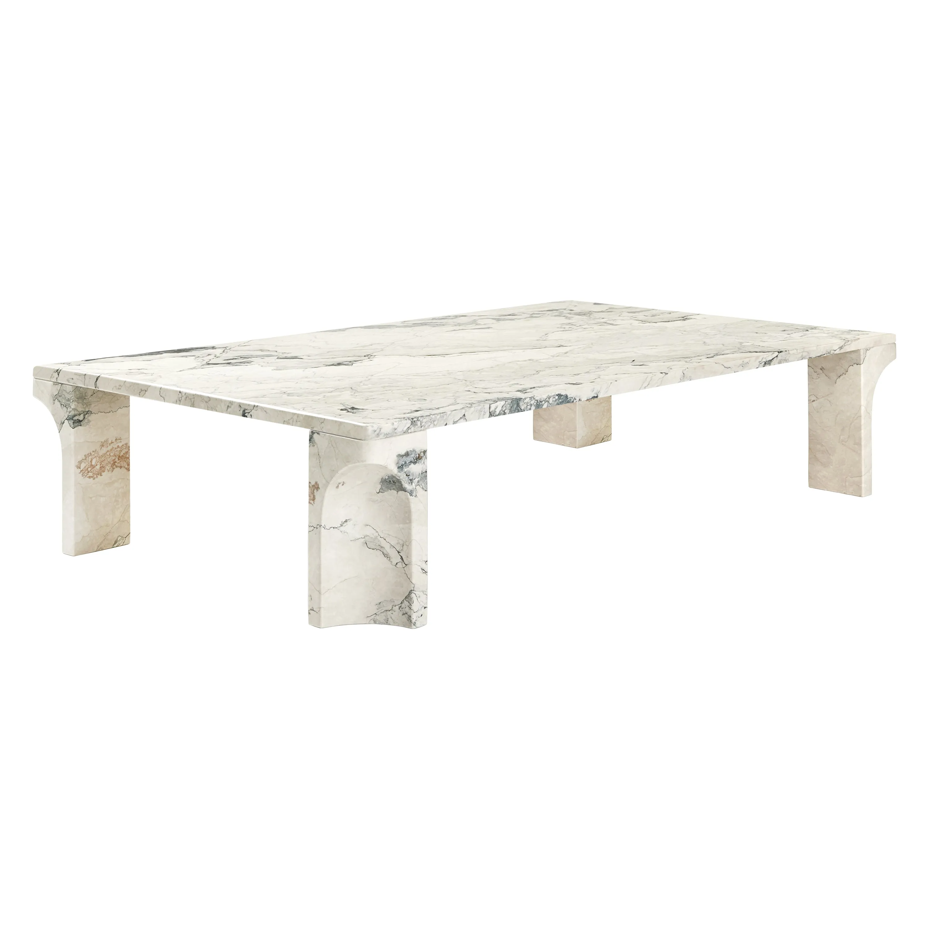 Doric Rectangular Coffee Table