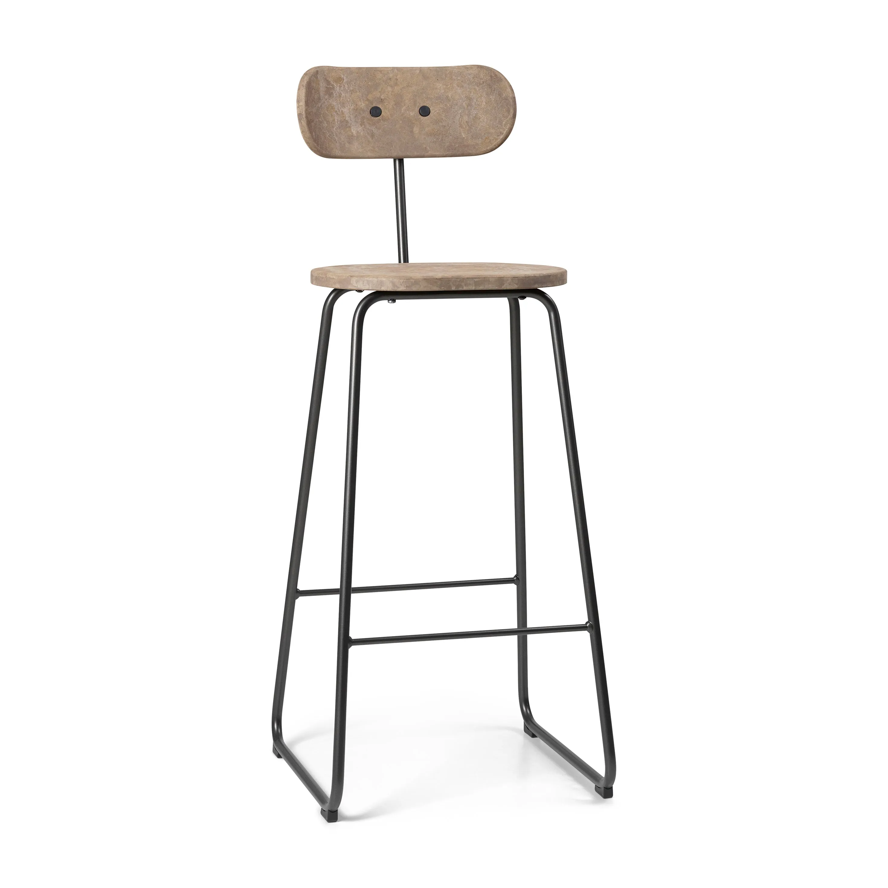 Earth Stool with Backrest