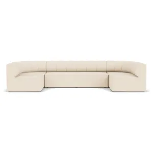 Eave Seamline 4-Seater Curved Sofa