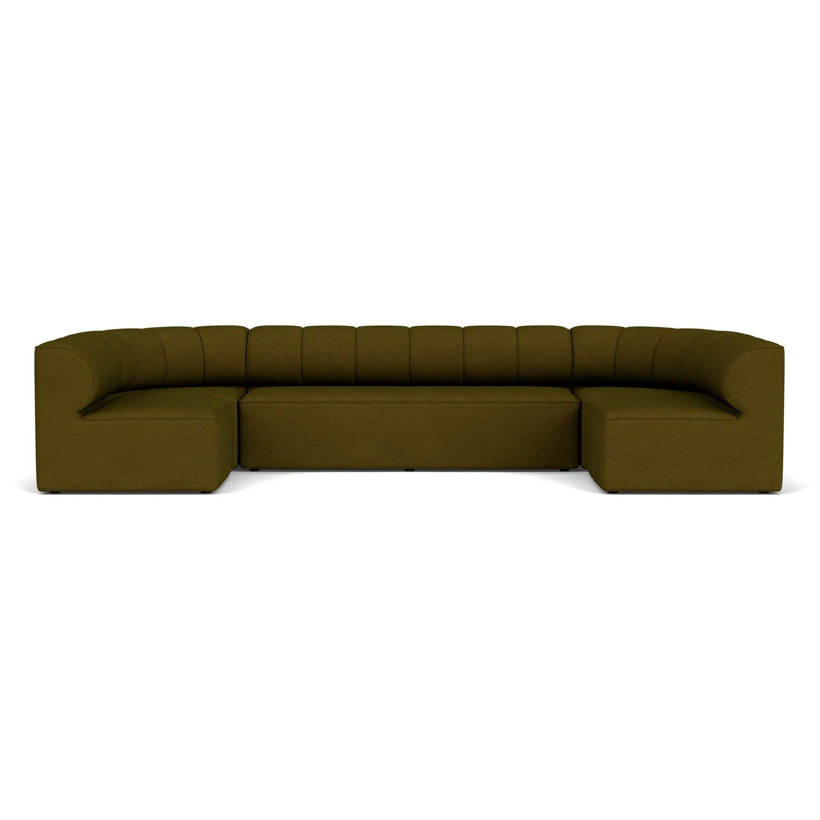 Eave Seamline 4-Seater Curved Sofa