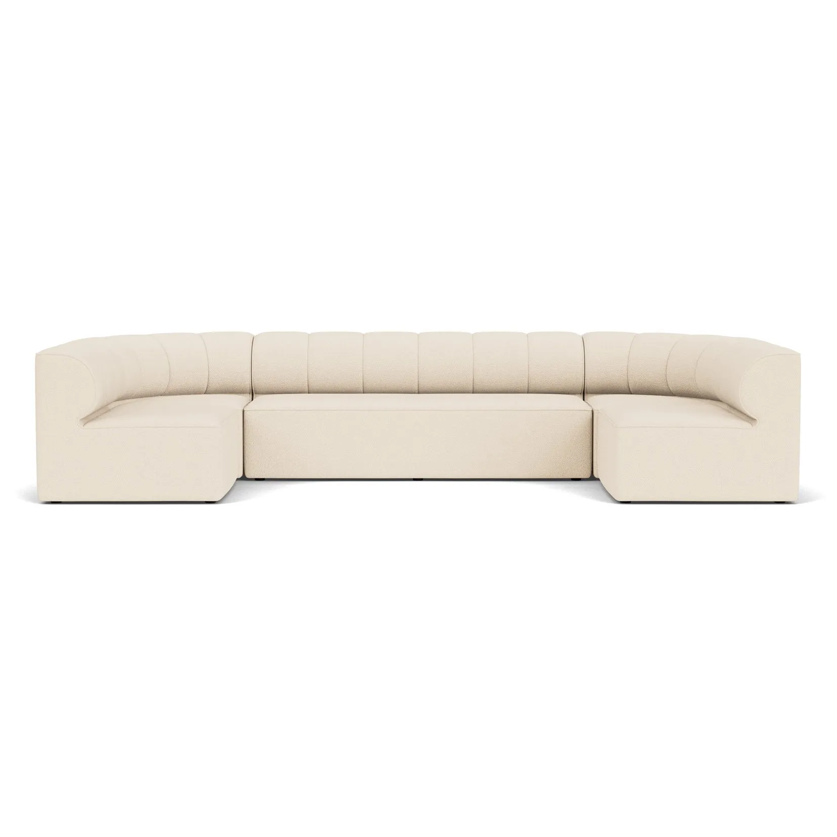 Eave Seamline 4-Seater Curved Sofa