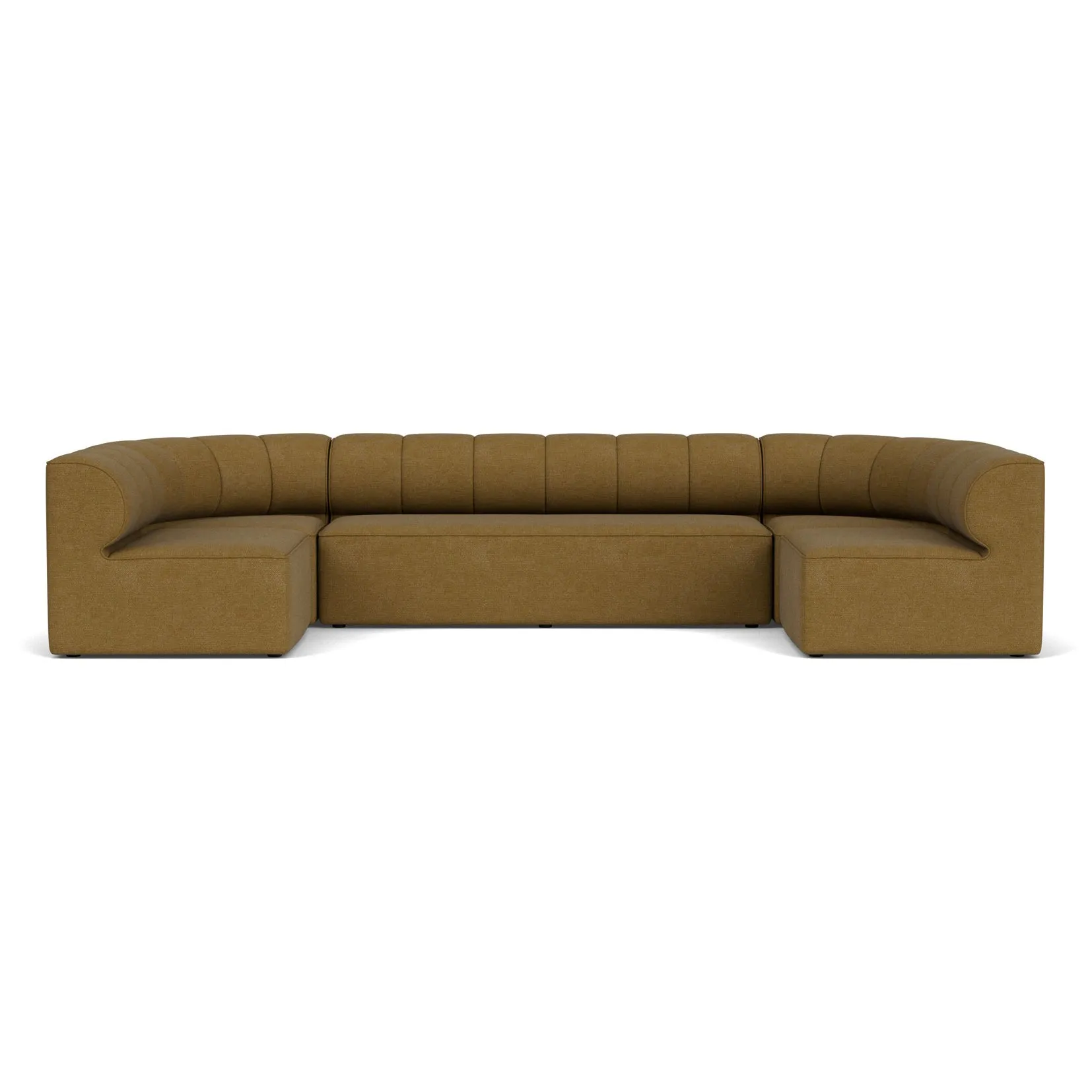Eave Seamline 4-Seater Curved Sofa