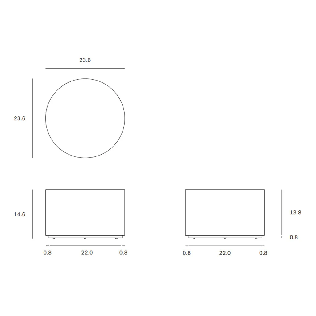 Elements Round Coffee Table