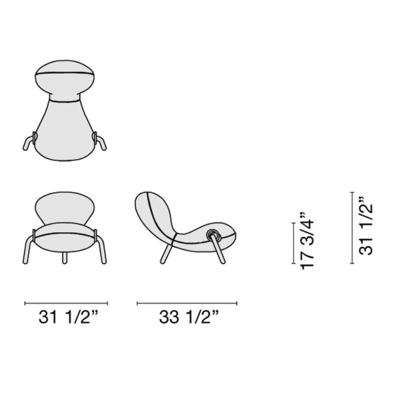 Embryo Armchair
