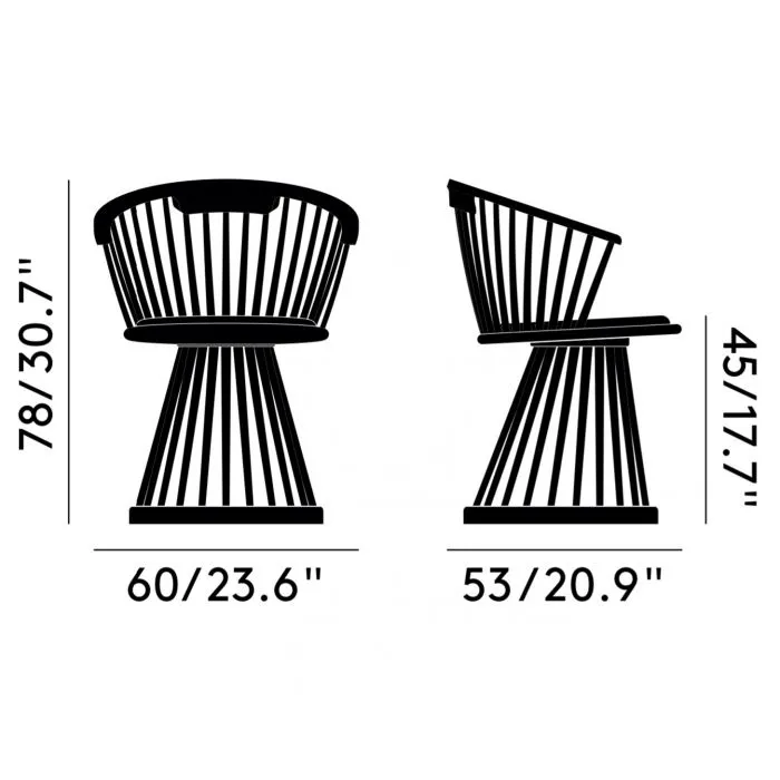 Fan Dining Chair