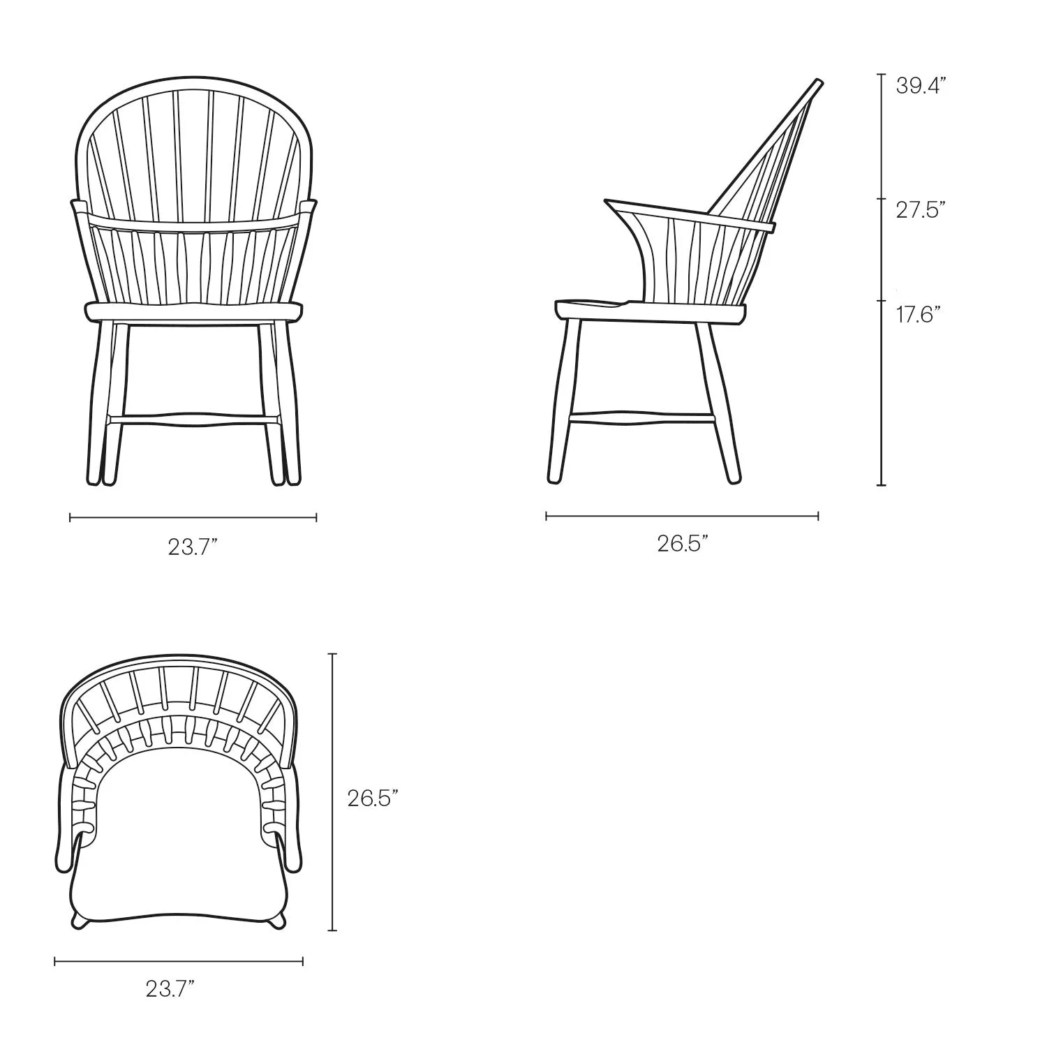 FH38 Windsor Chair