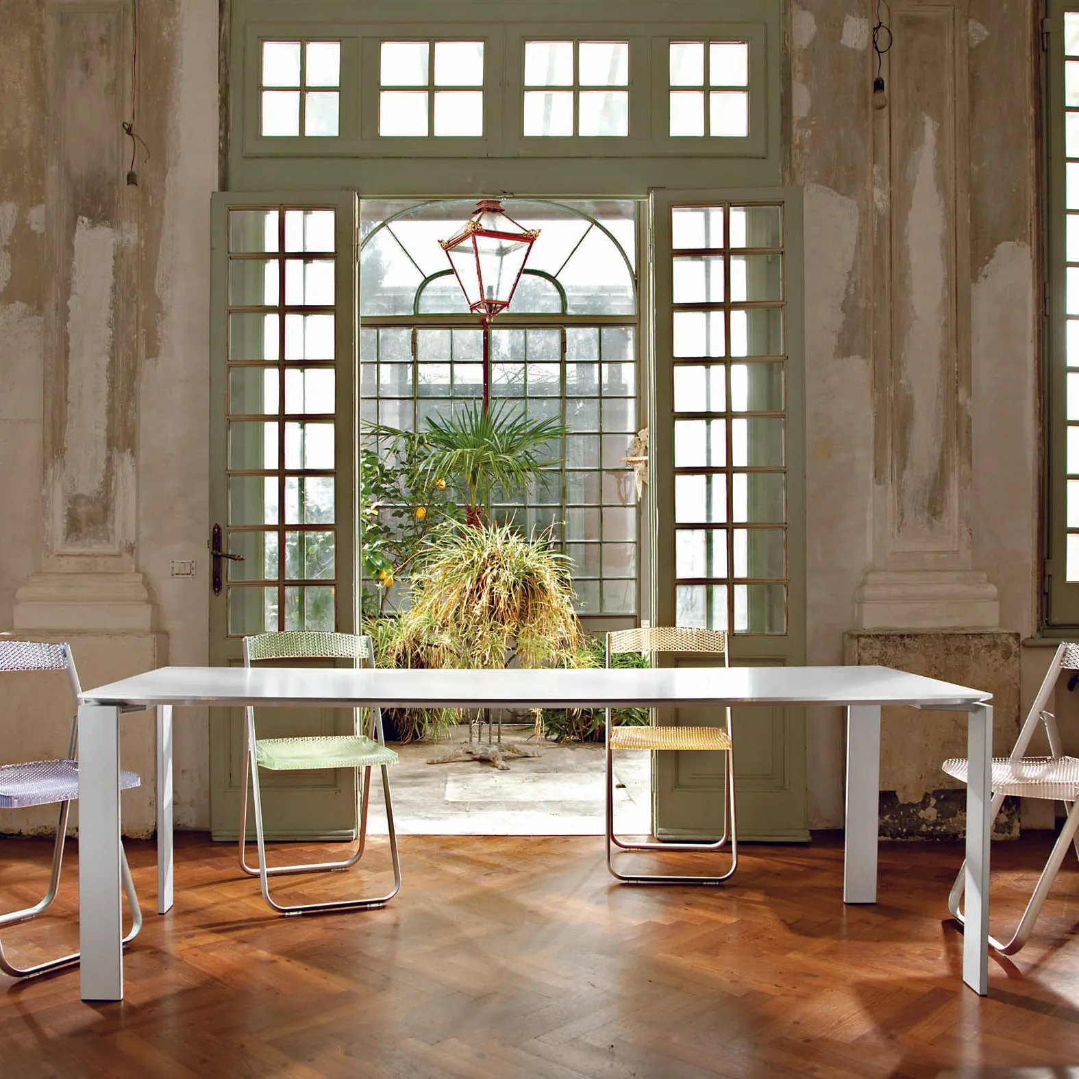 Four Soft Touch Dining Table