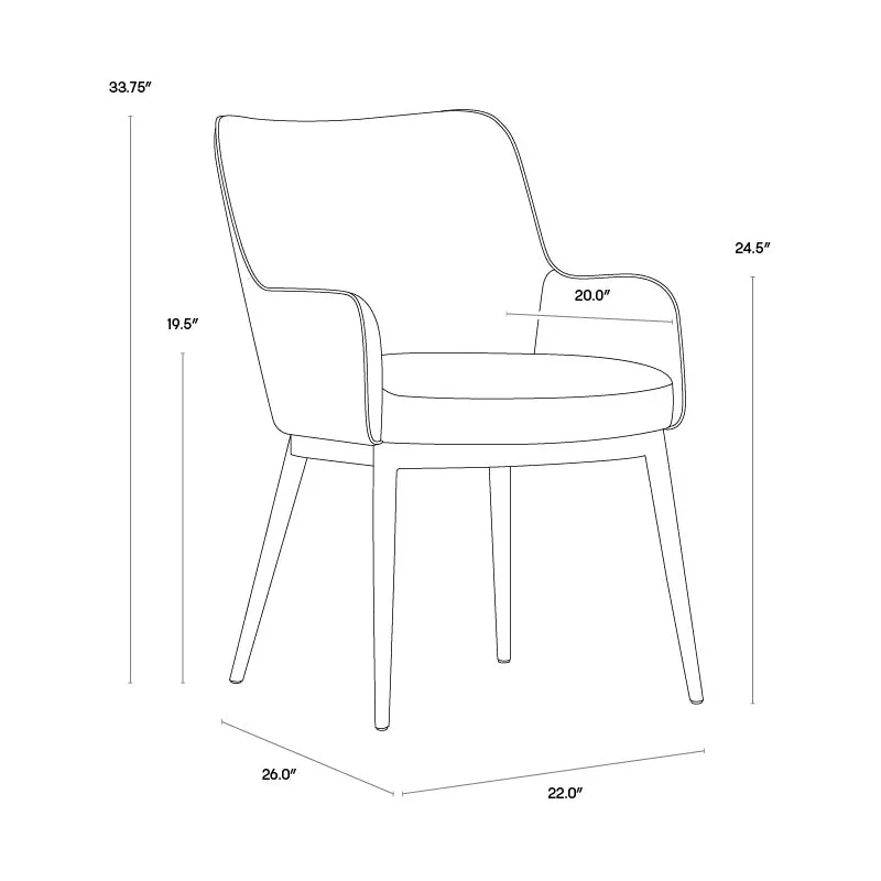 Franklin Dining Armchair