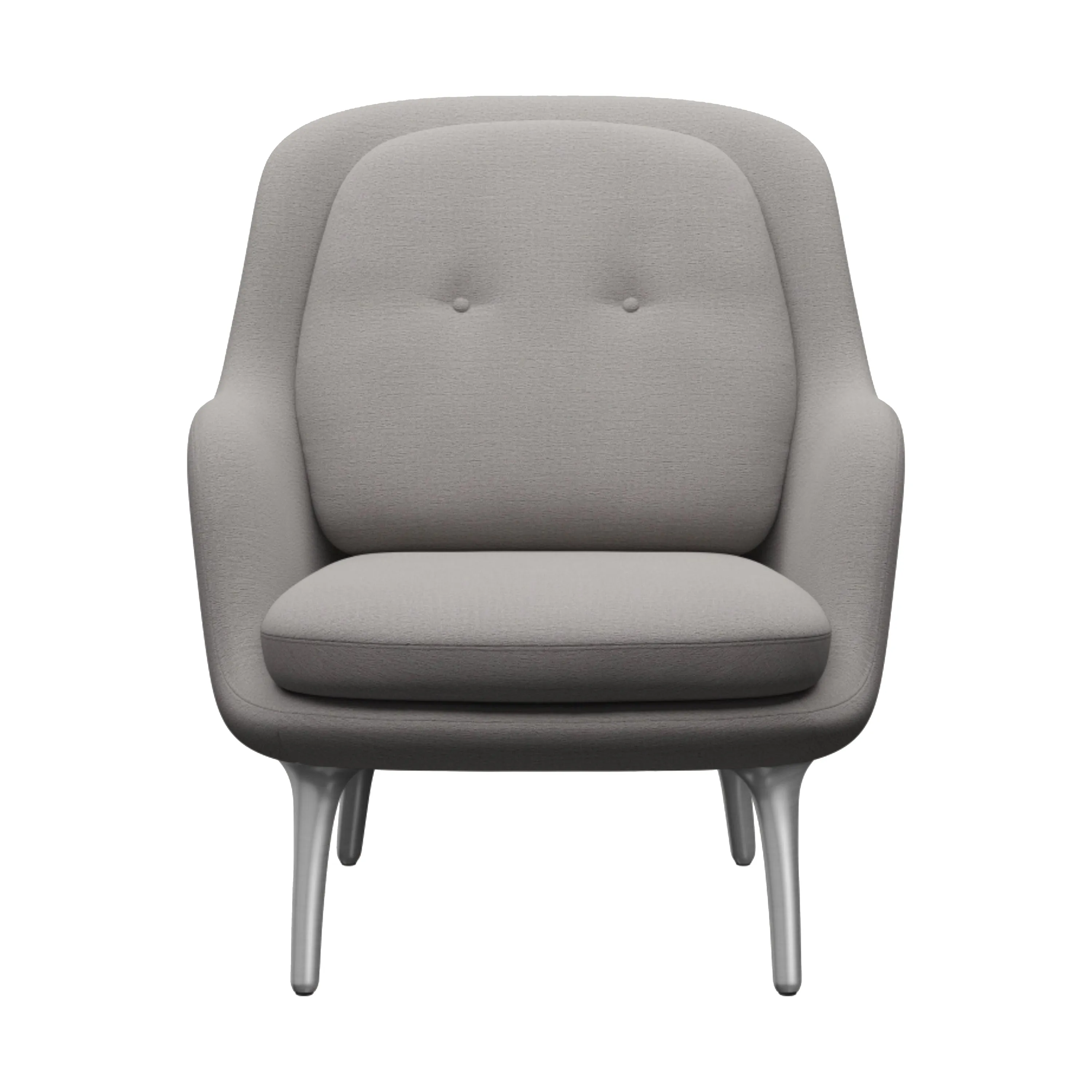 Fri Lounge Chair with Metal Legs