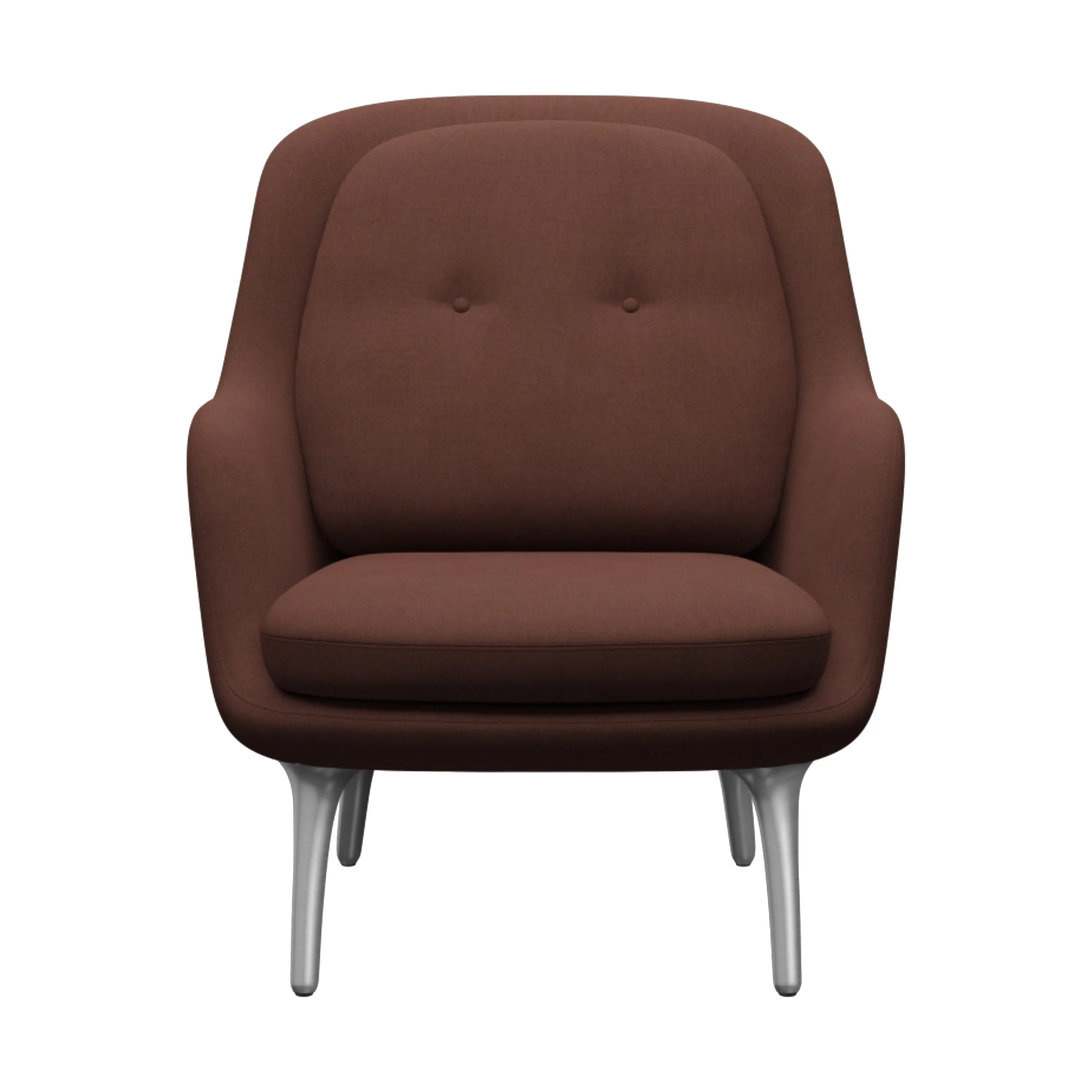 Fri Lounge Chair with Metal Legs