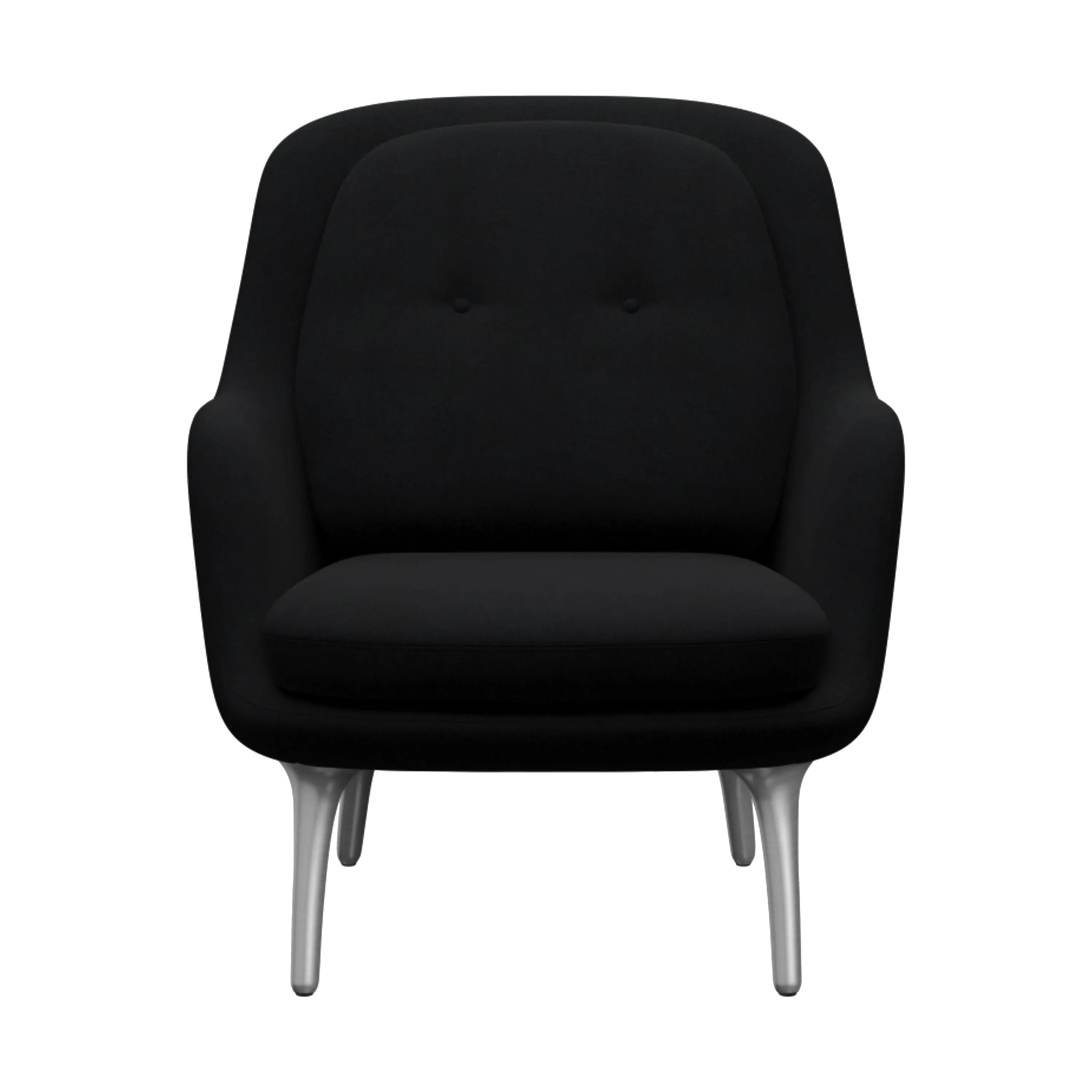 Fri Lounge Chair with Metal Legs