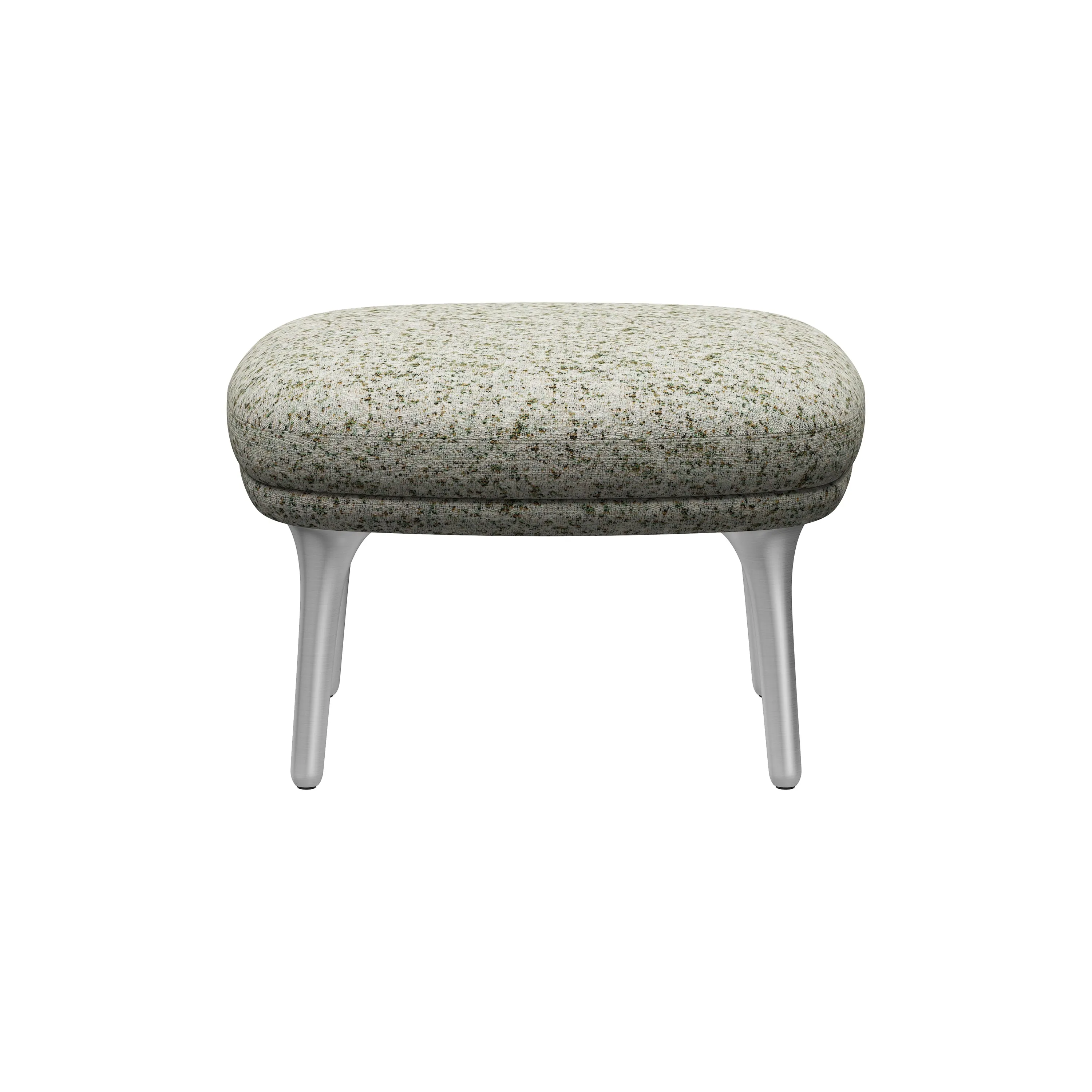 Fri Ottoman with Metal Legs