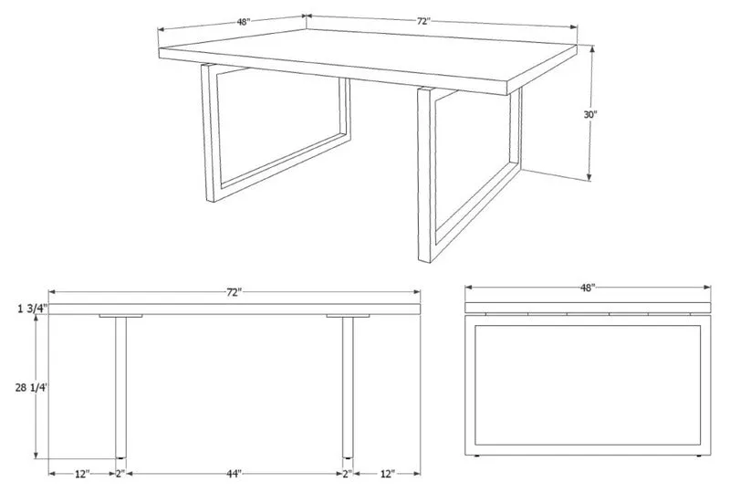 GAX 48 Dining Table