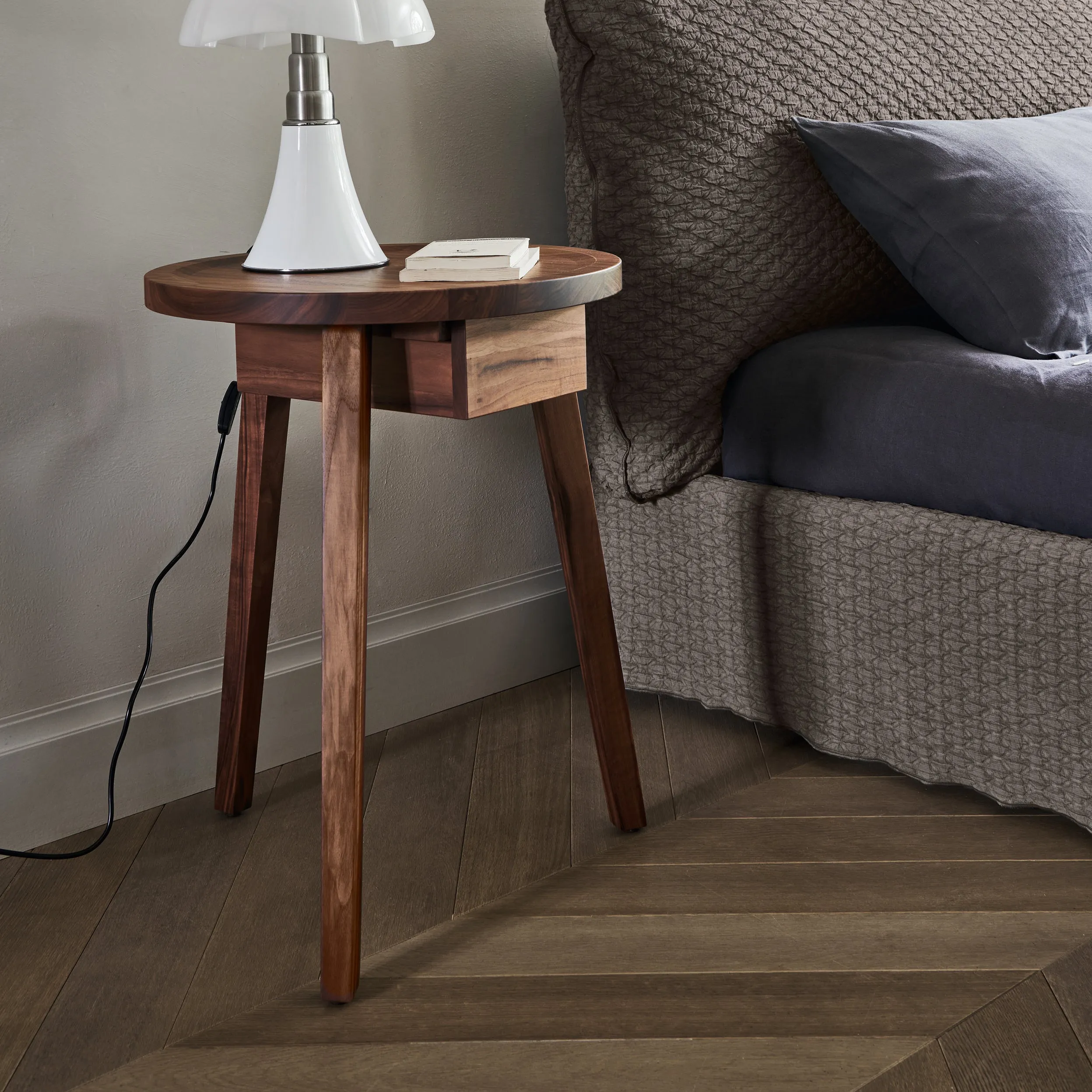 Gray 45 Side Table