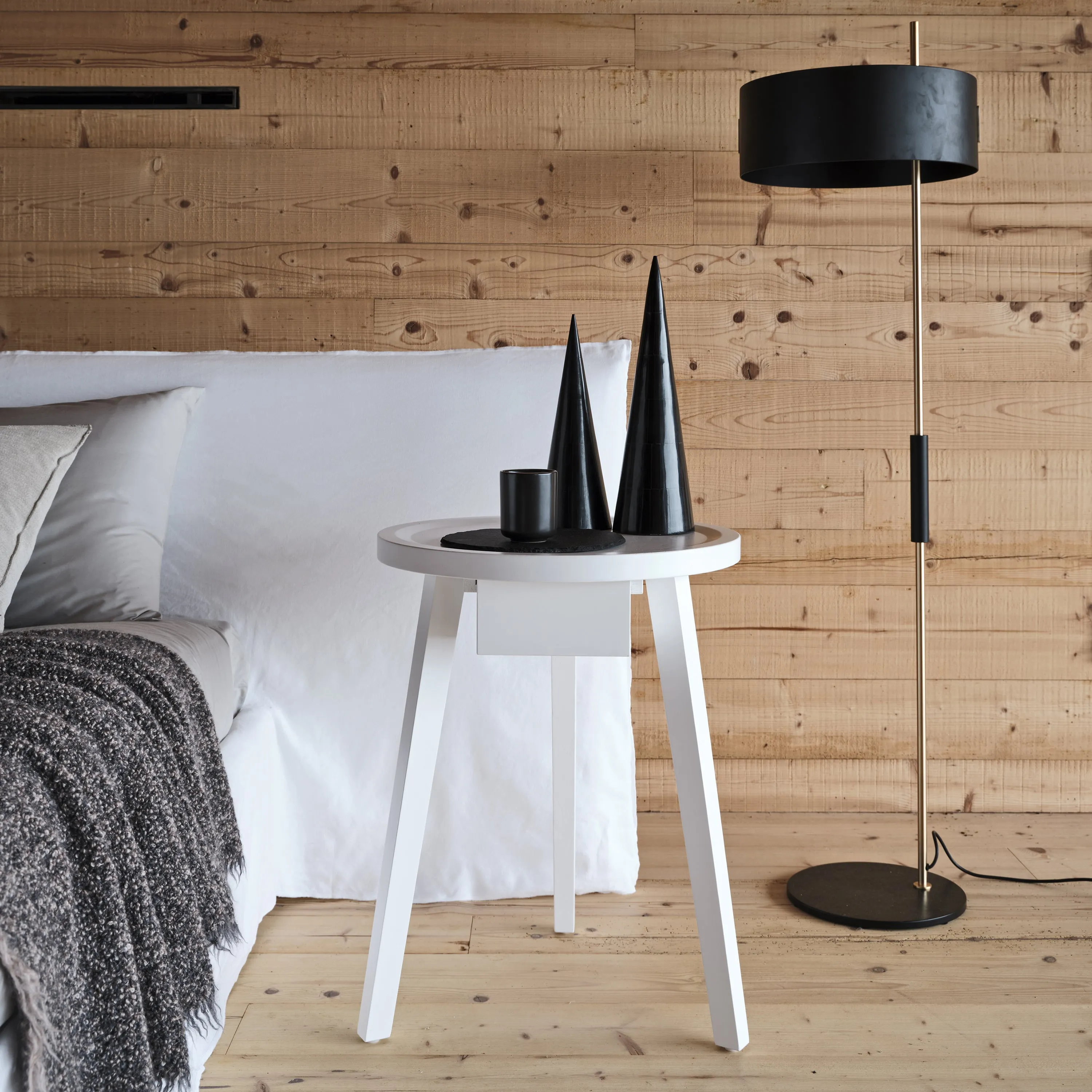 Gray 45 Side Table