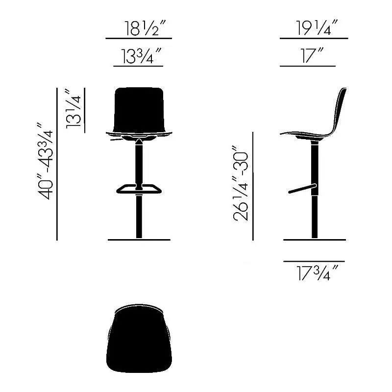HAL Ply Barstool