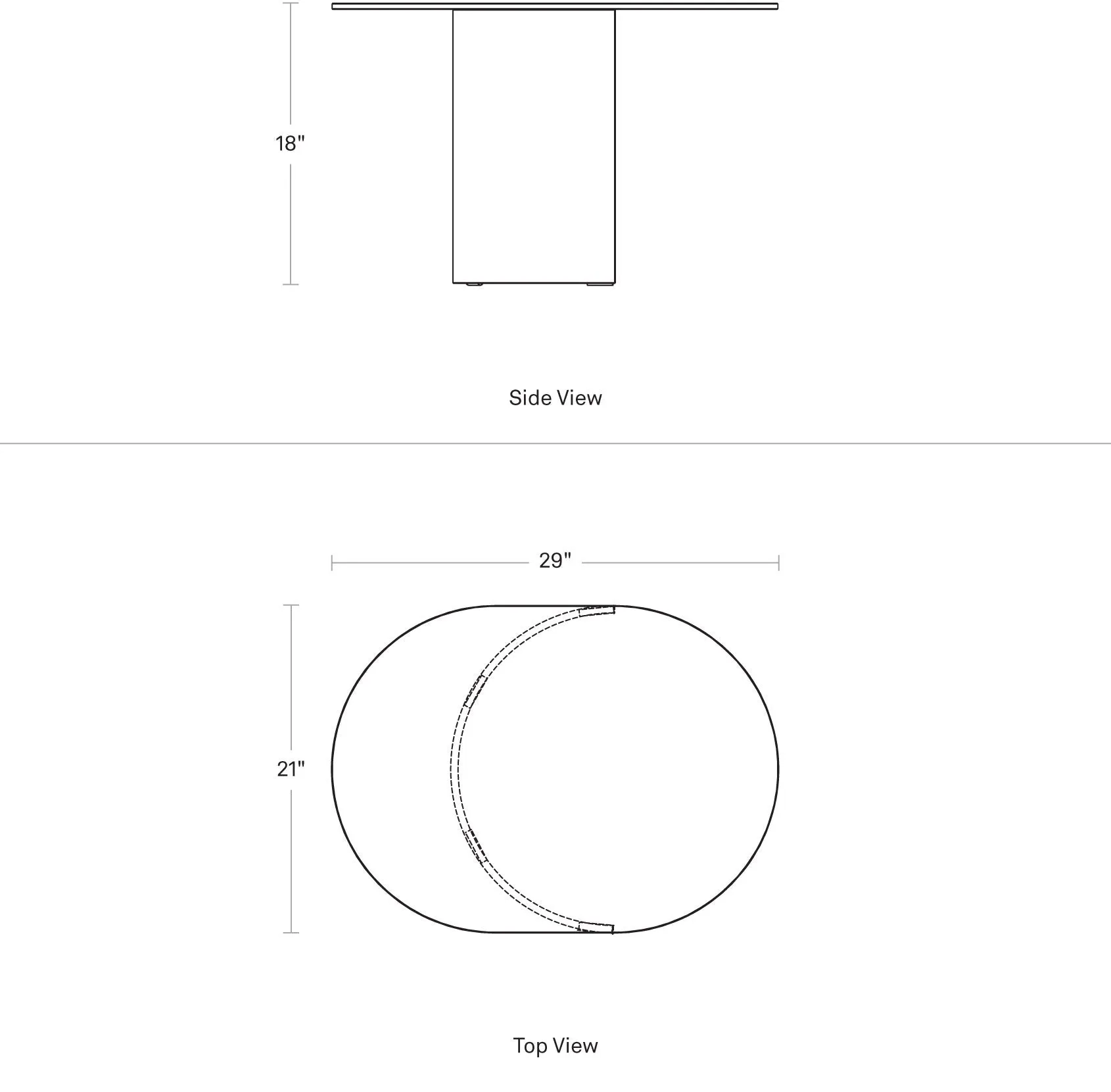 Half Past Side Table