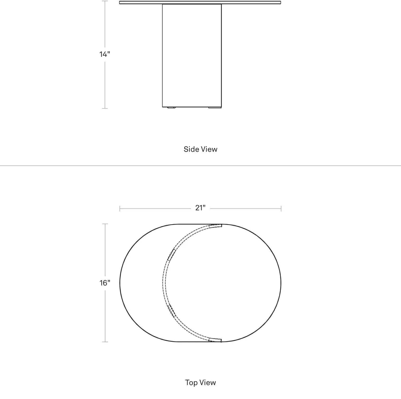 Half Past Side Table