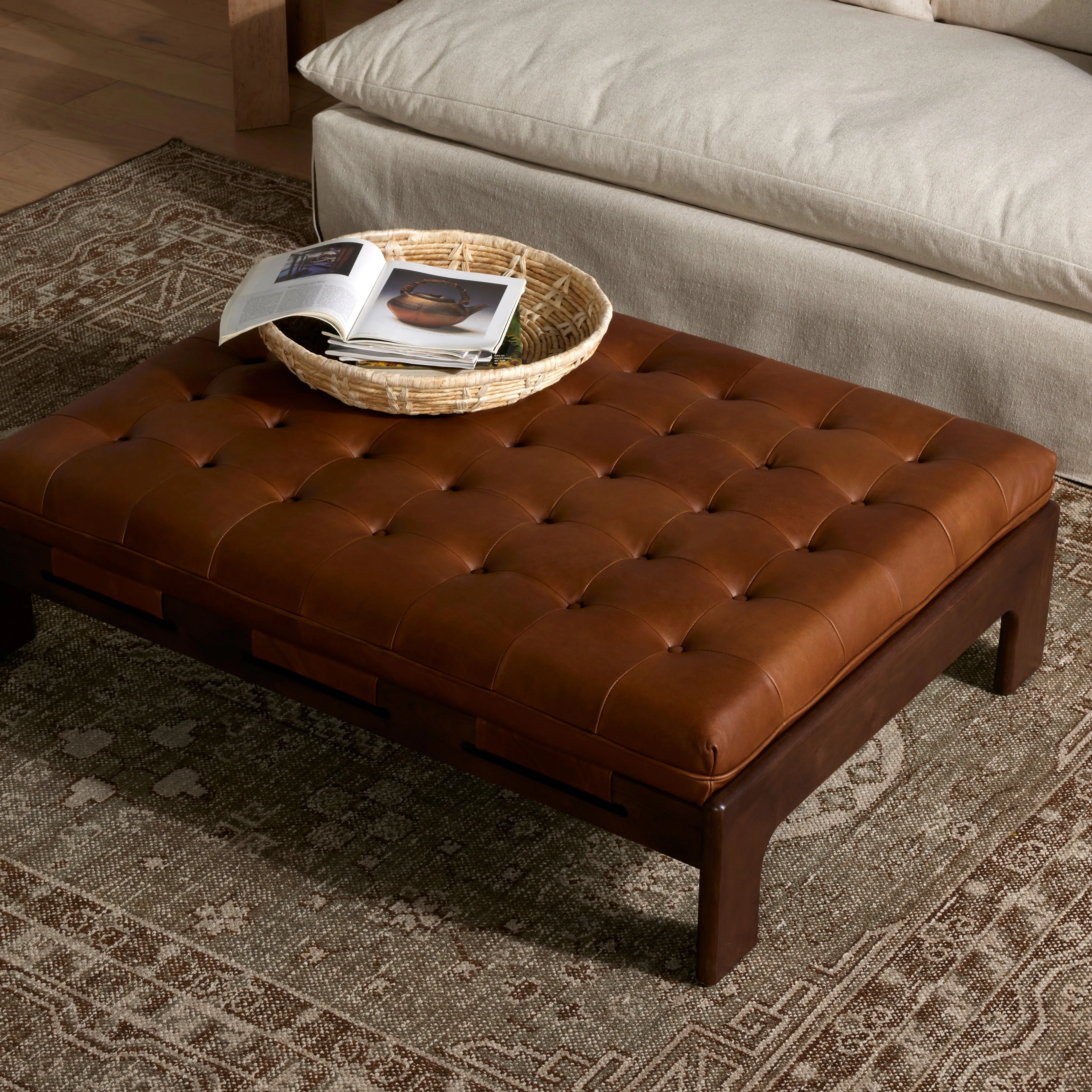 Halston Coffee Table/Ottoman
