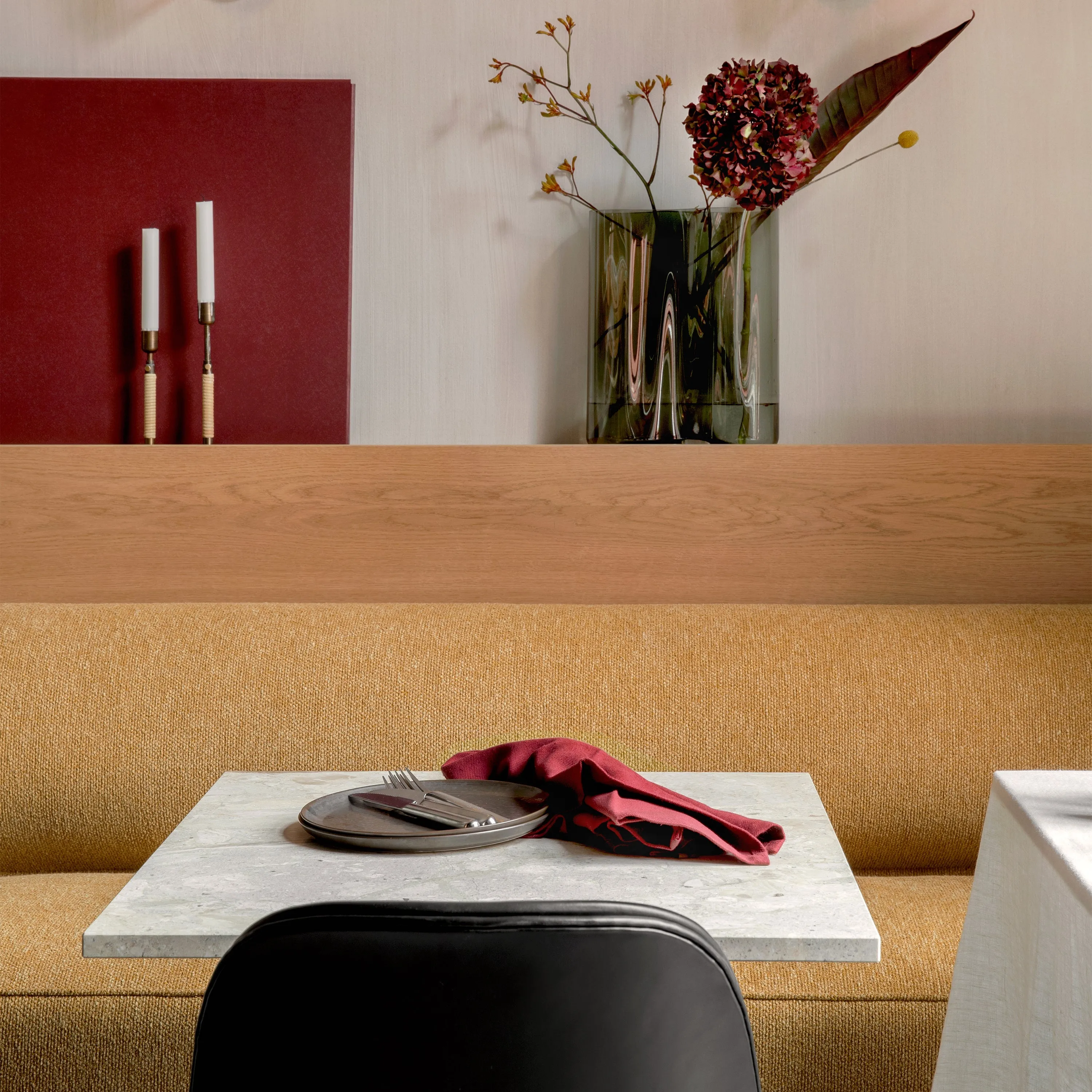 Harbour Column Bar/Counter Rectangular Table with Star Base