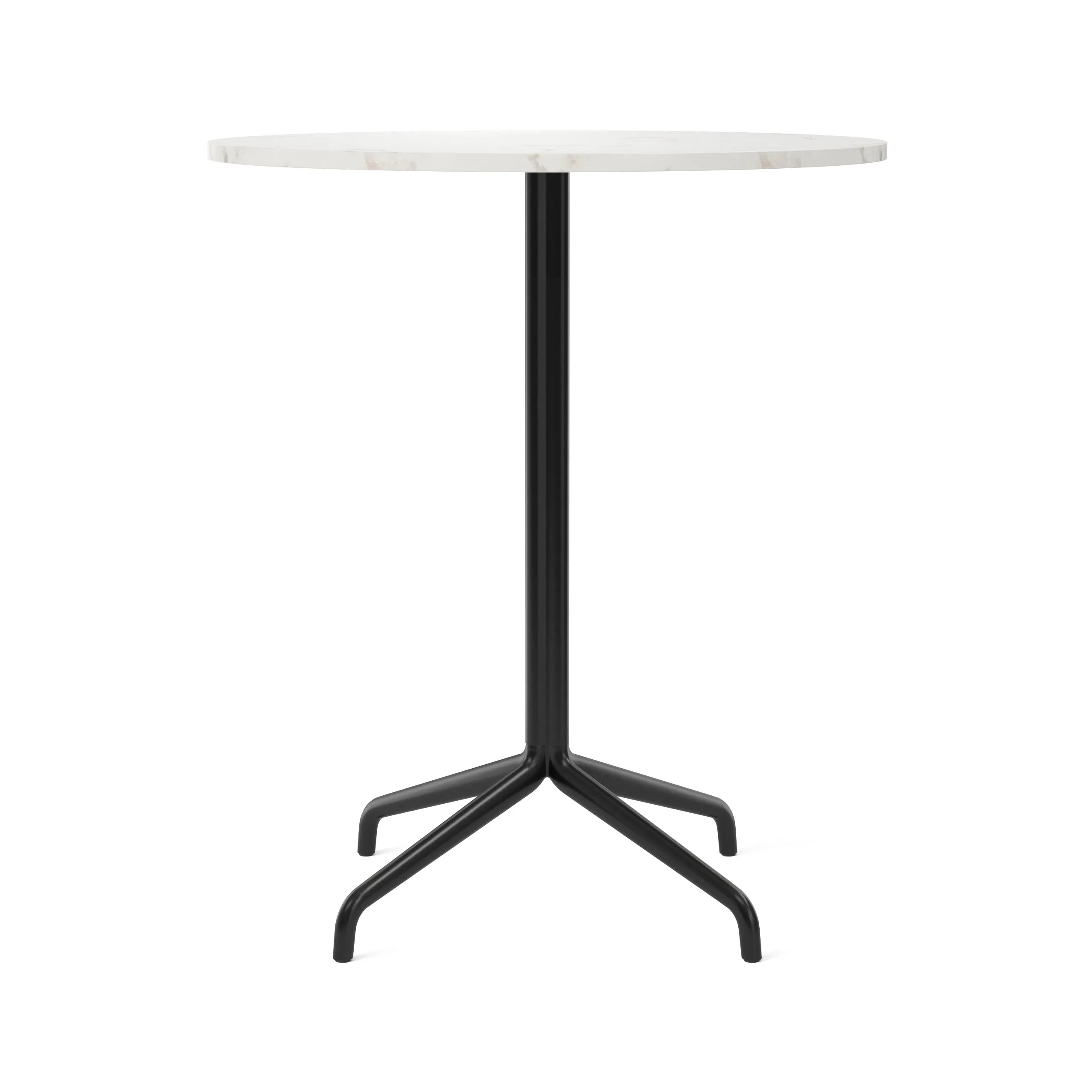 Harbour Column Bar/Counter Round Table with Star Base