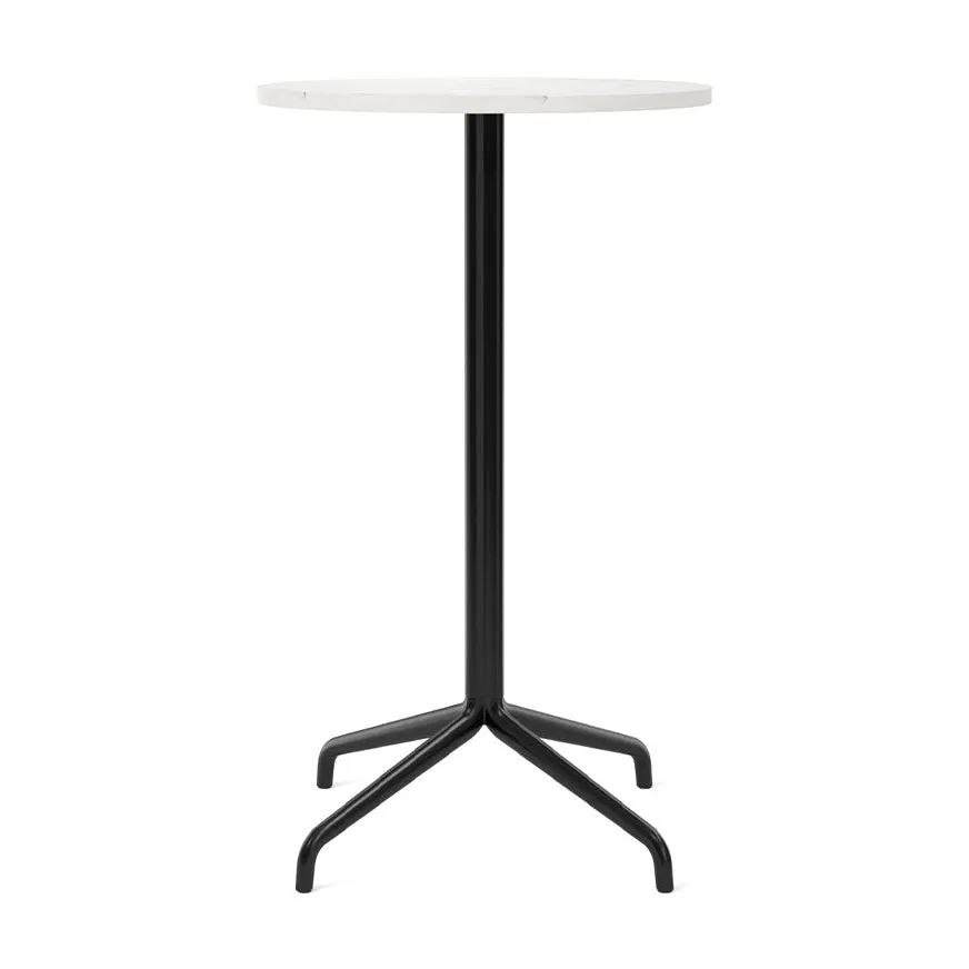 Harbour Column Bar/Counter Round Table with Star Base