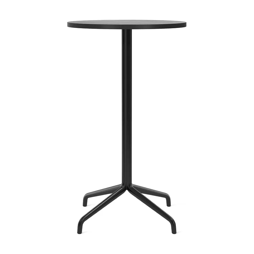 Harbour Column Bar/Counter Round Table with Star Base